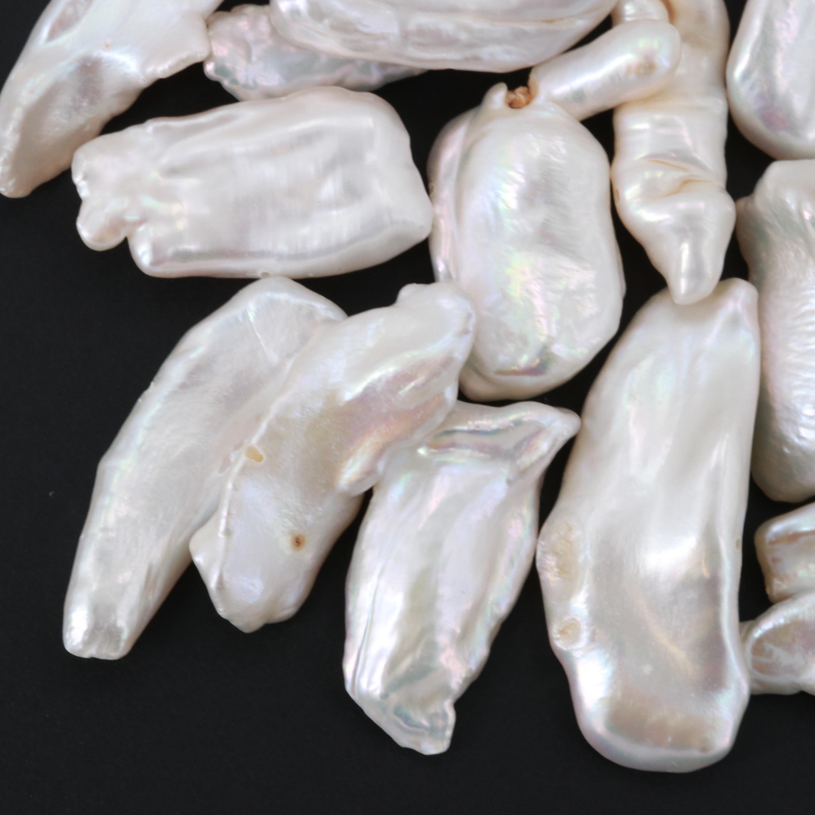 Loose Keshi and Baroque Pearls