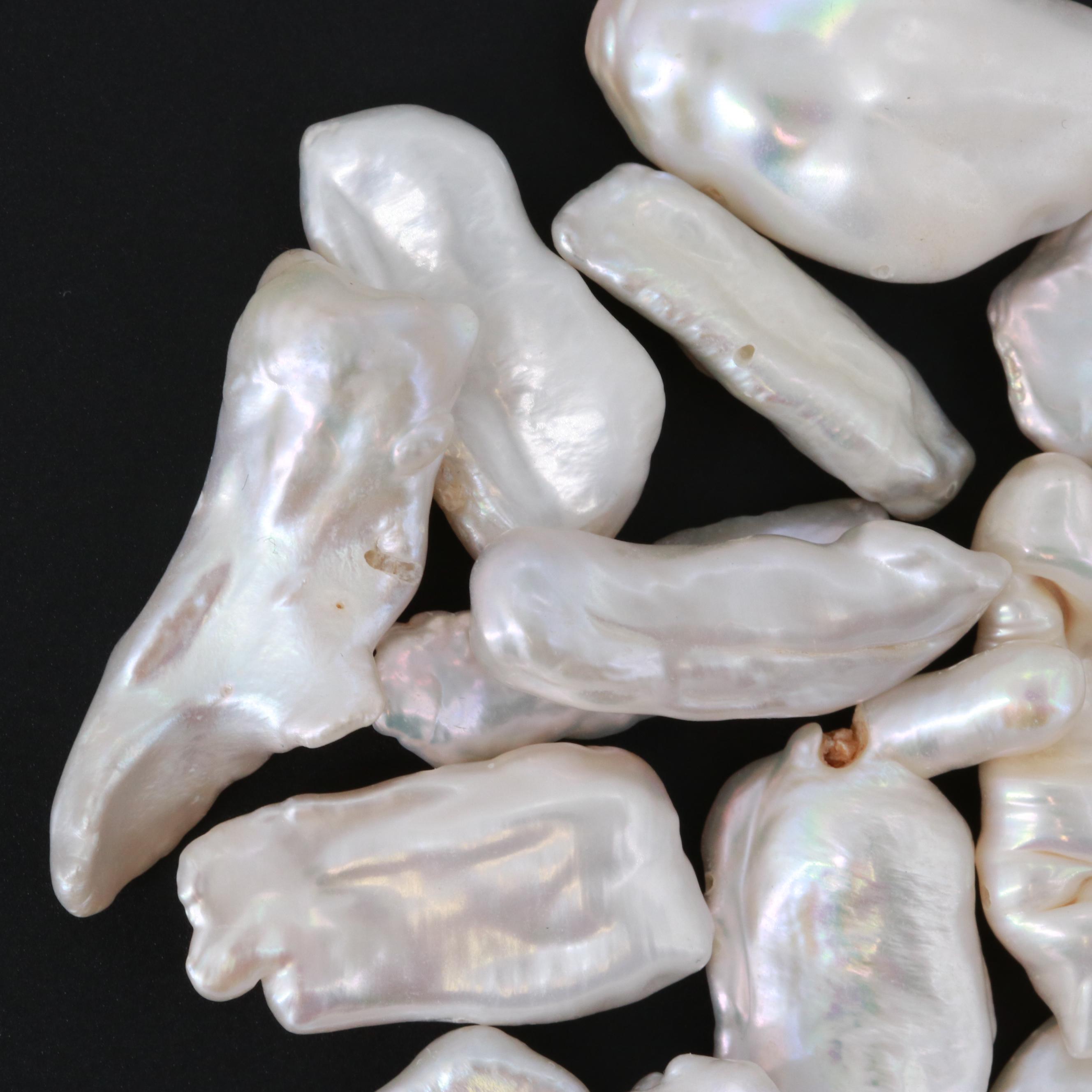 Loose Keshi and Baroque Pearls