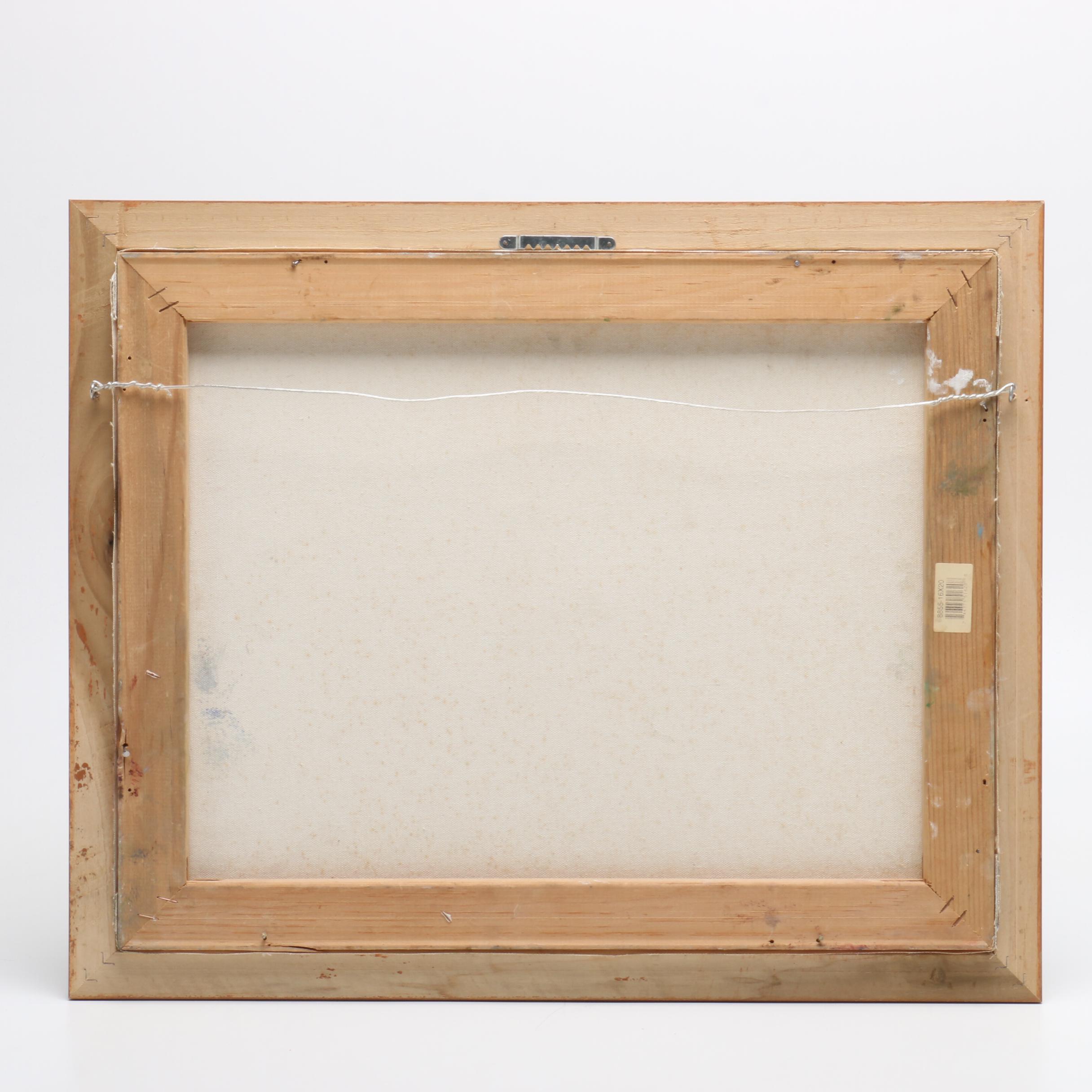 Pennington Impressionist Style Landscape Oil Painting