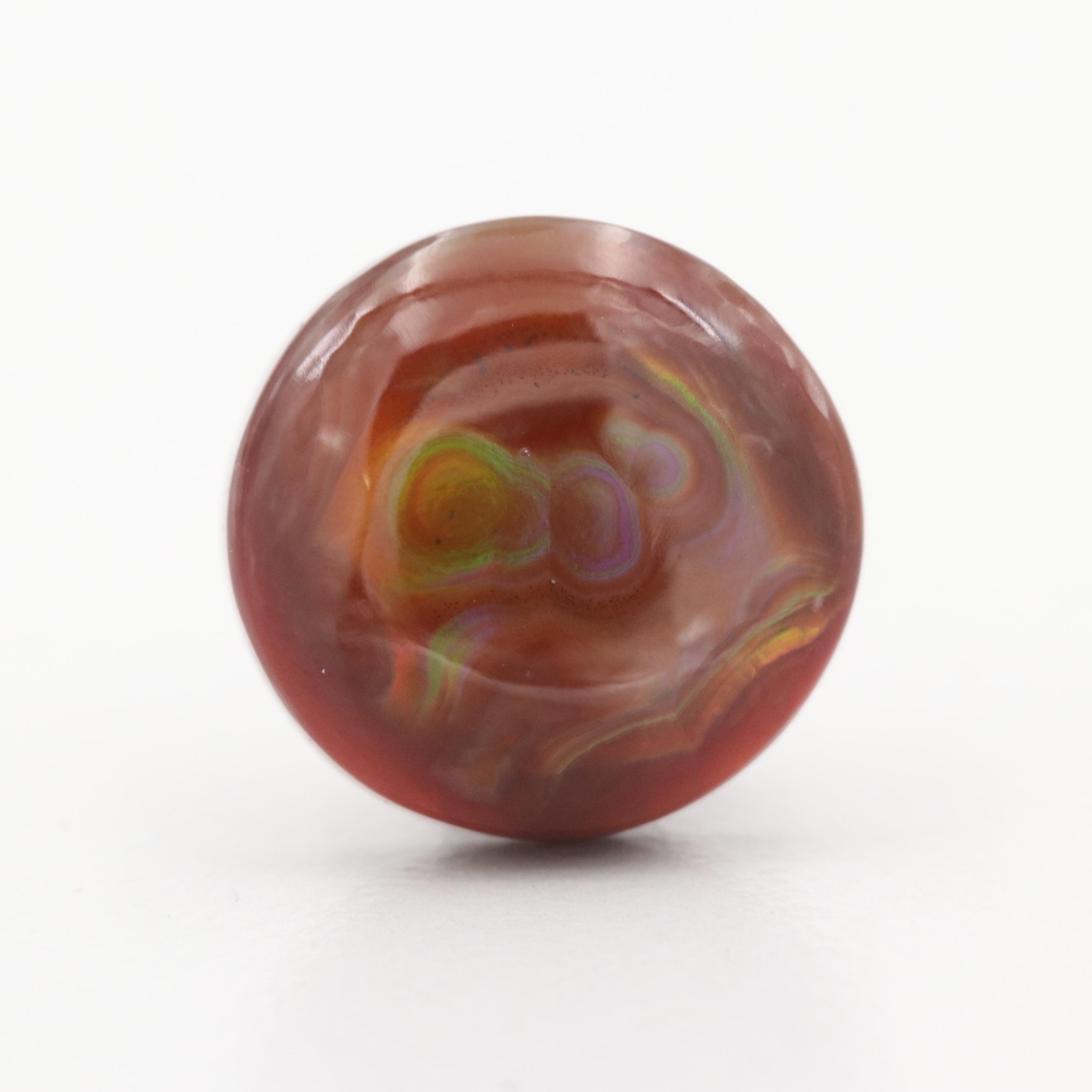Loose 6.20 CT Fire Agate