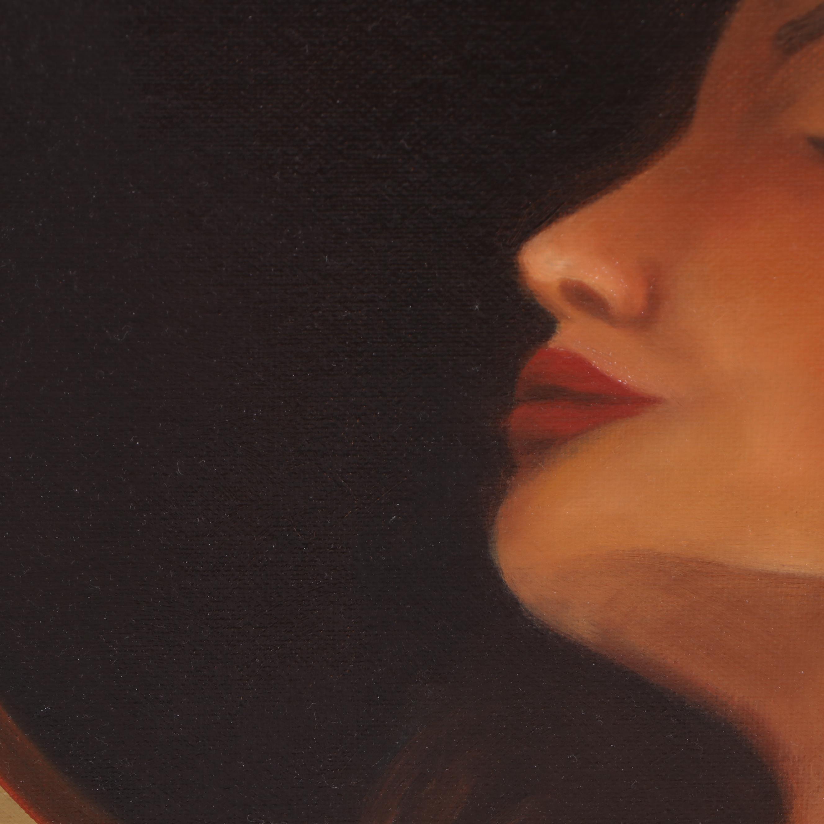 Sonia Nazareth Oil Painting of Female Nude, 2003