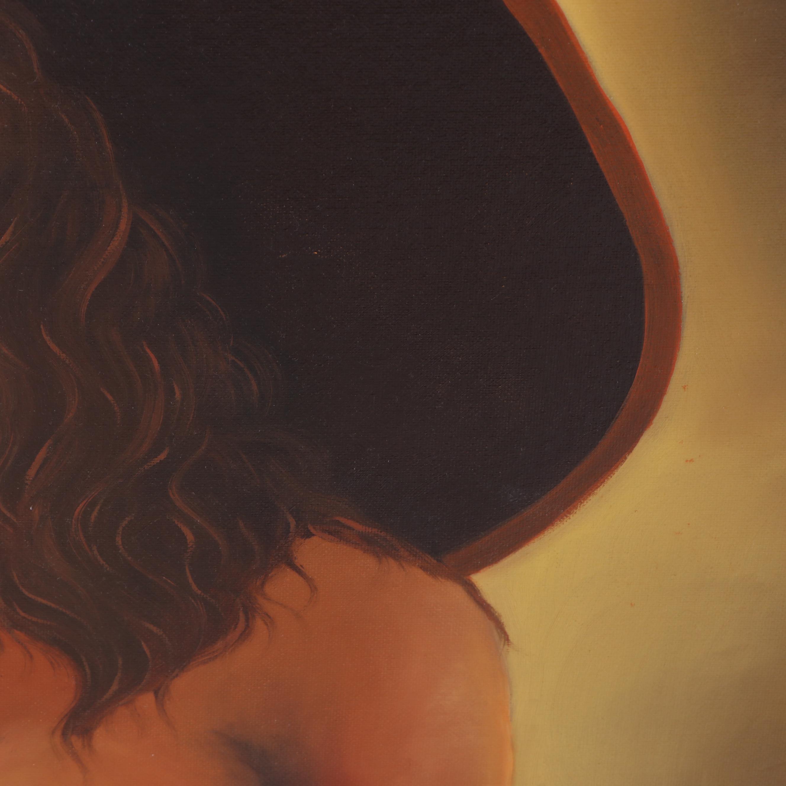 Sonia Nazareth Oil Painting of Female Nude, 2003