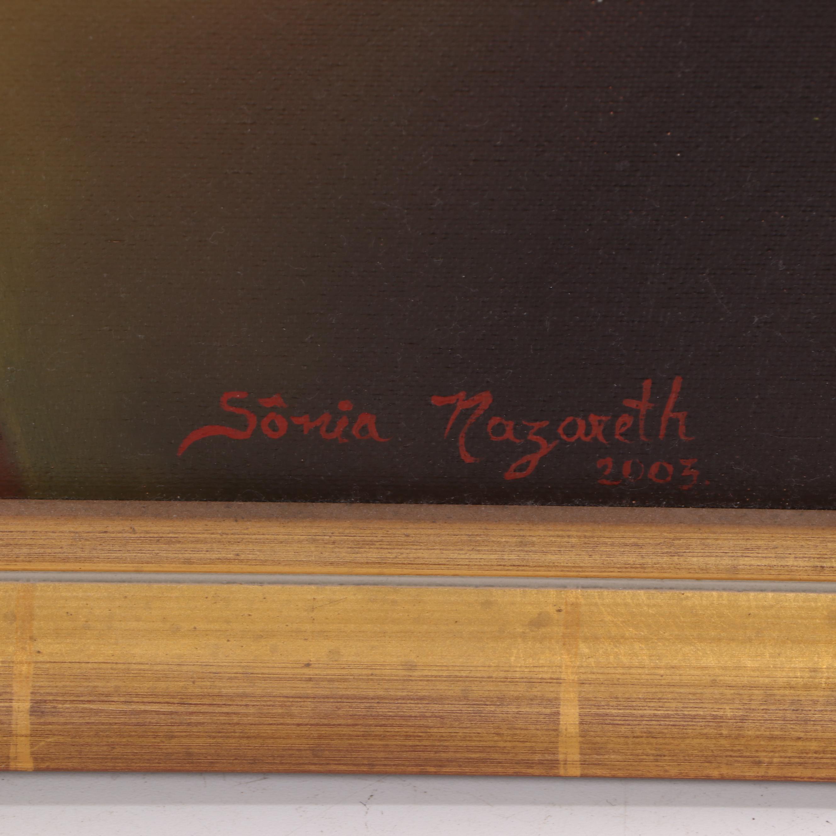 Sonia Nazareth Oil Painting of Female Nude, 2003