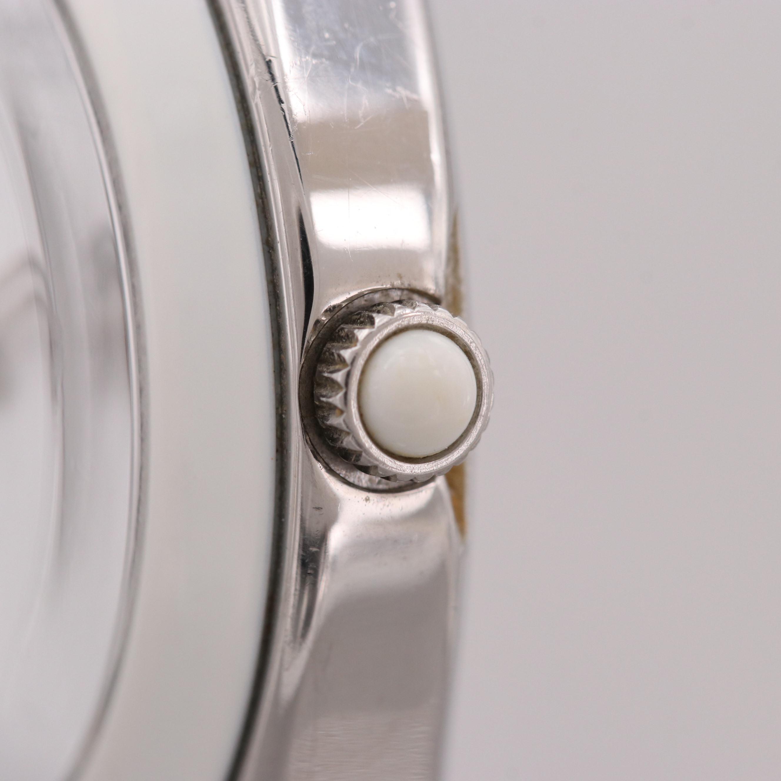 Swatch Irony Ceramic And Stainless Steel Quartz Watch