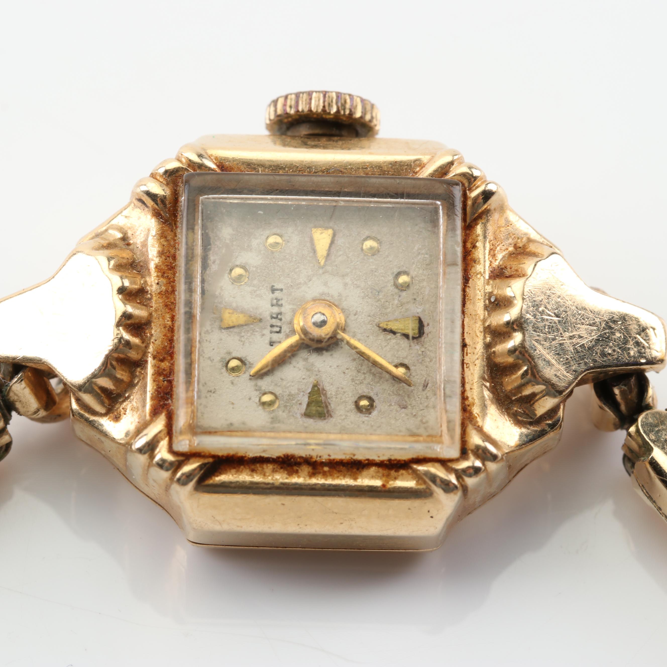 14K Yellow Gold Stuart Watch