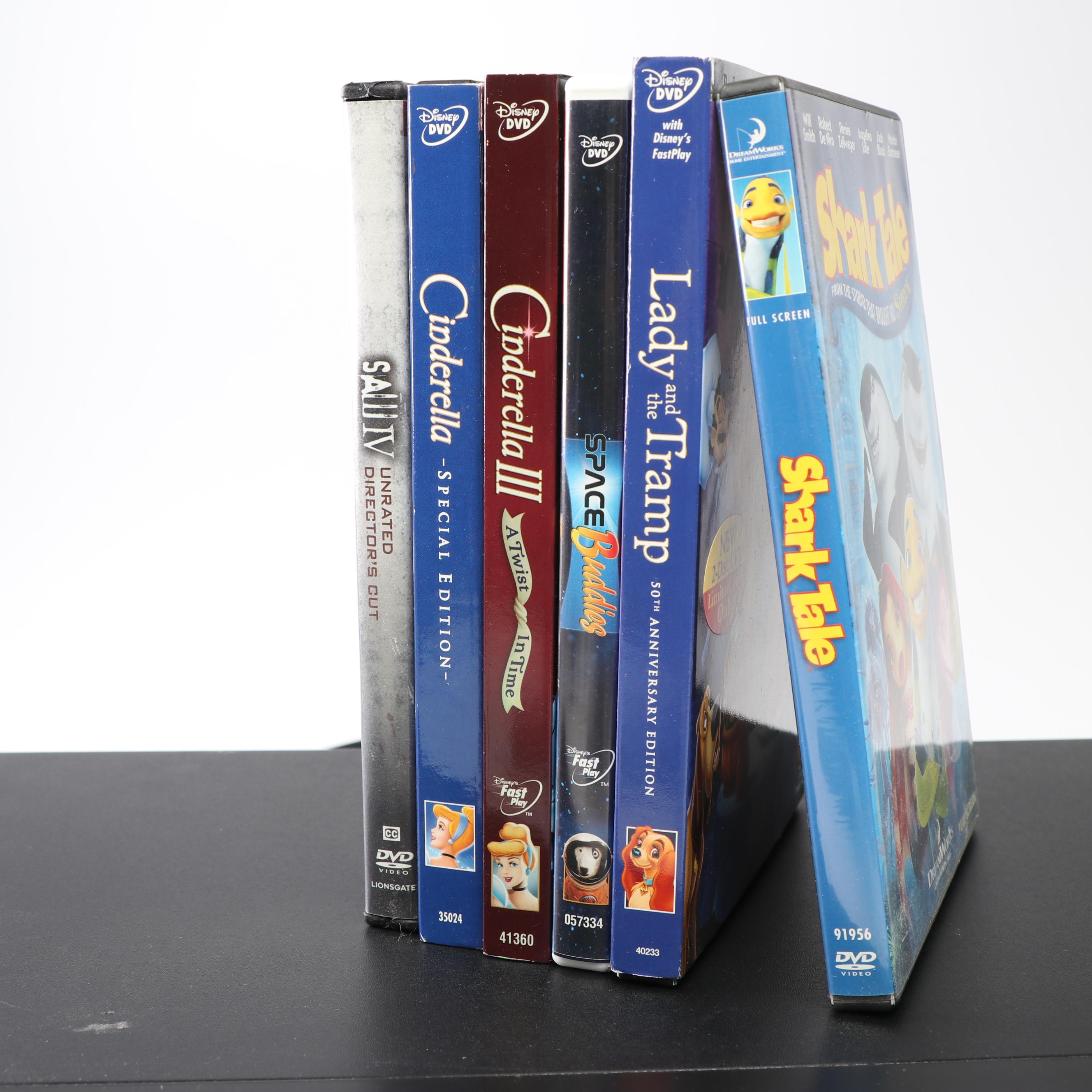 Mintek DVD-2110 DVD Player with Kids Movies and Saw IV