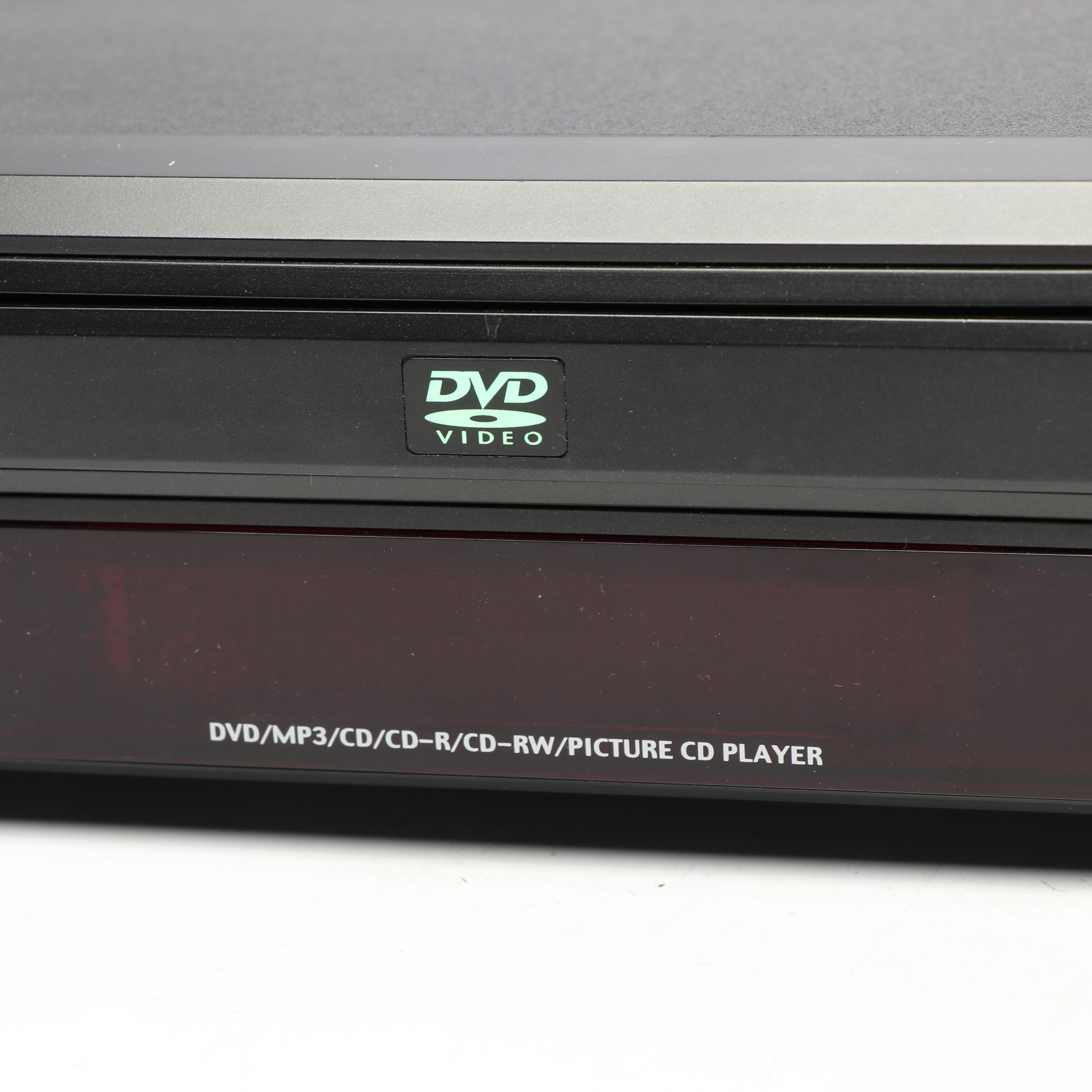 Mintek DVD-2110 DVD Player with Kids Movies and Saw IV