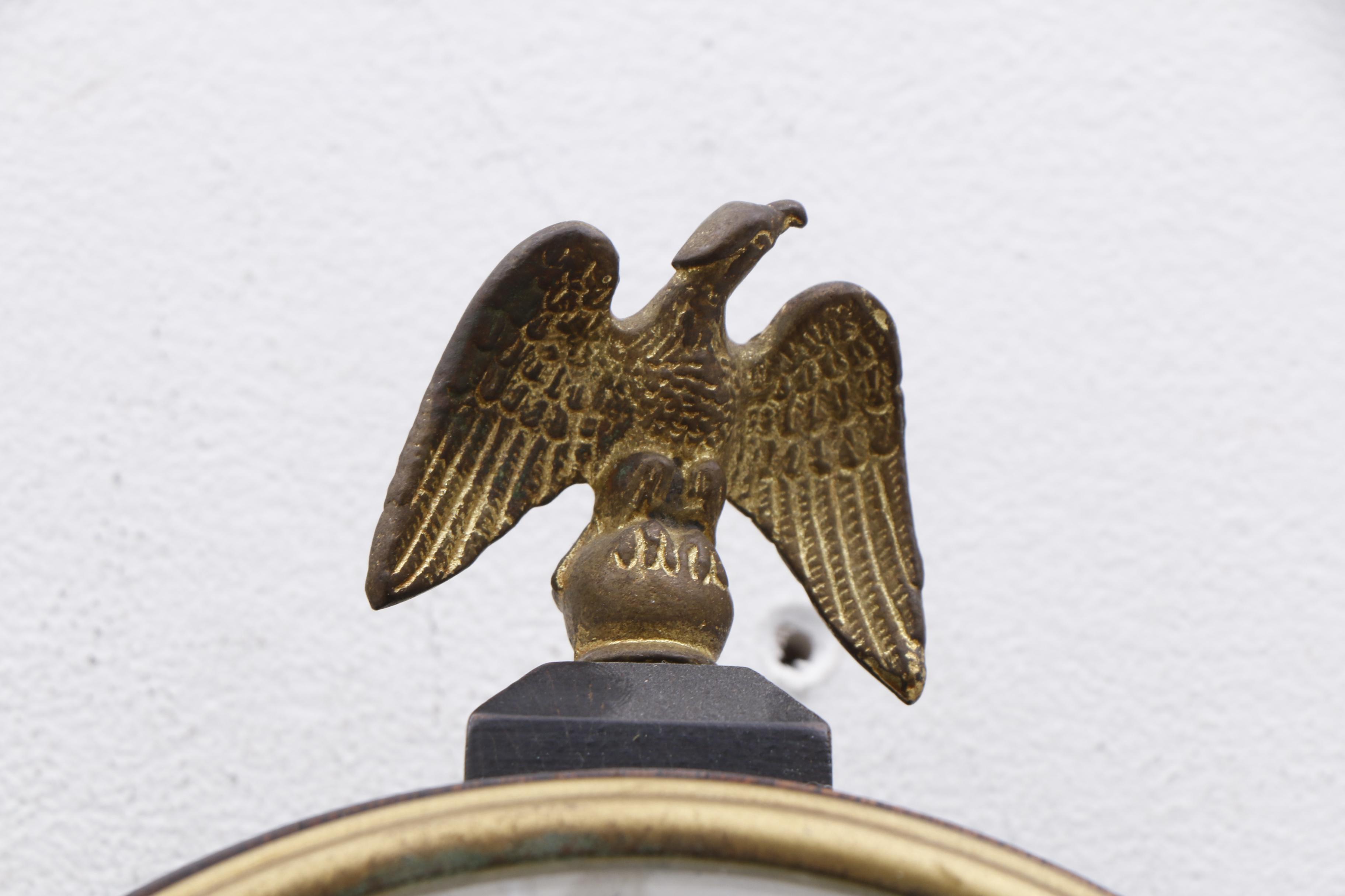 Plymouth "George Washington" Banjo Clock, 20th Century