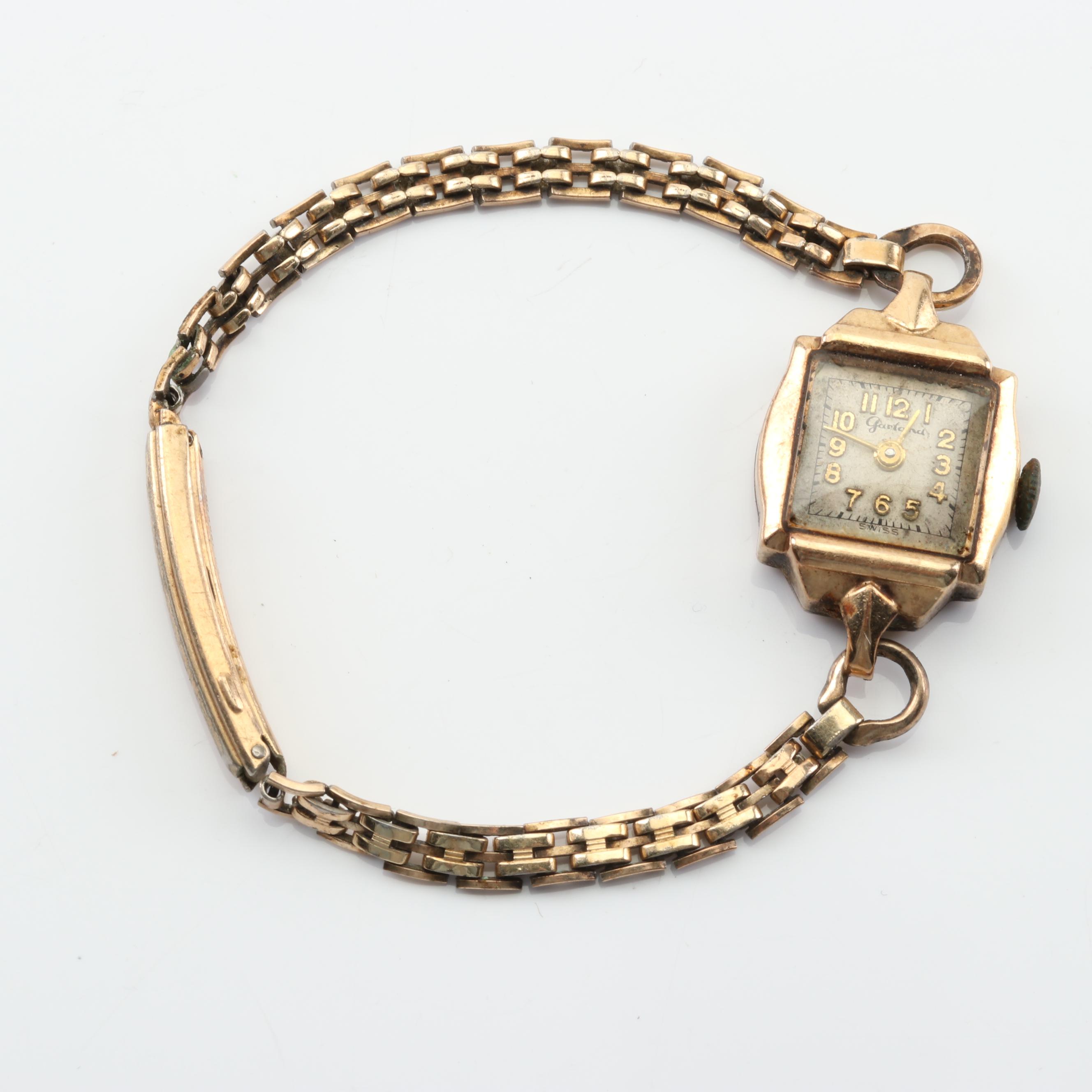 14K Yellow Gold Case Ball Co. Garland Watch