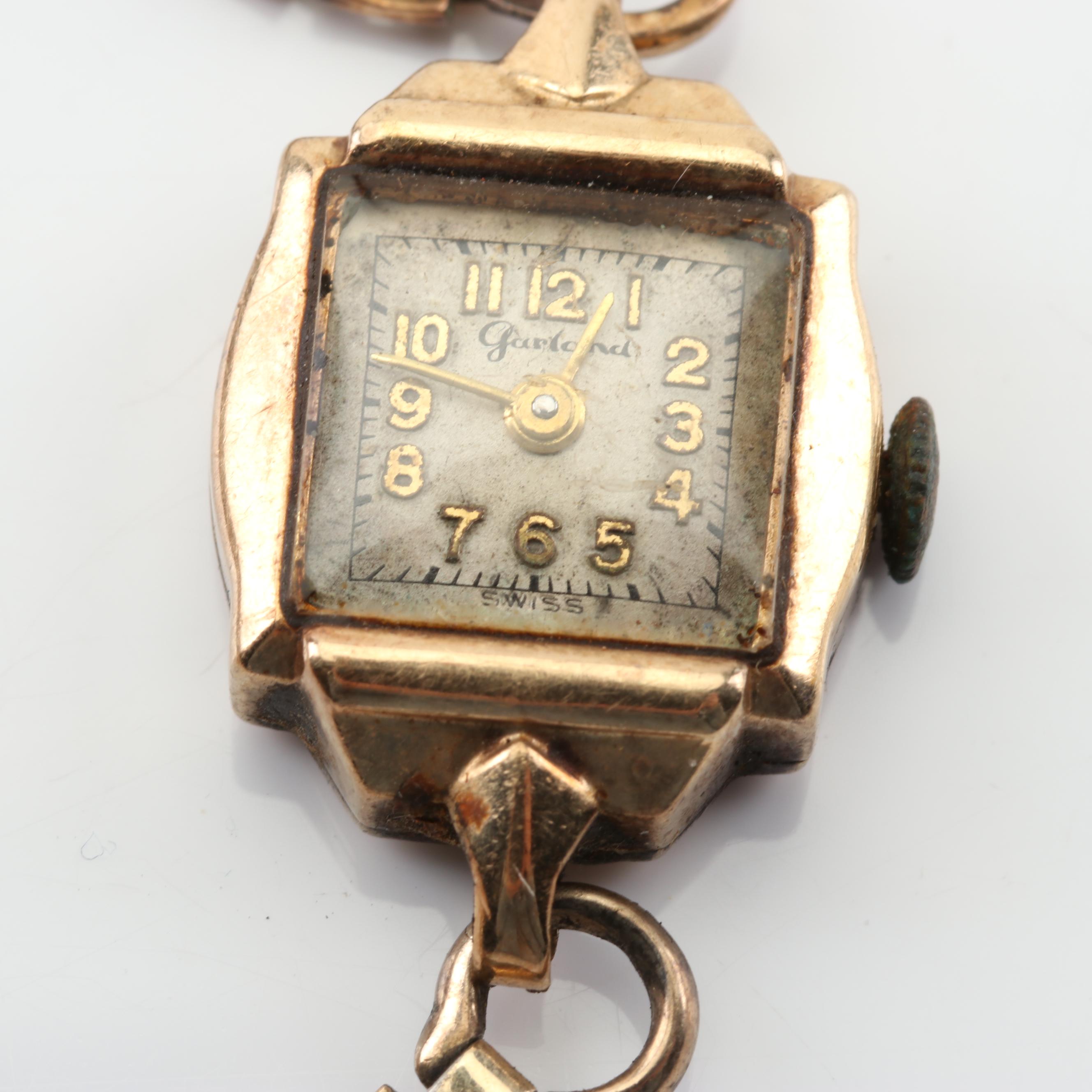 14K Yellow Gold Case Ball Co. Garland Watch