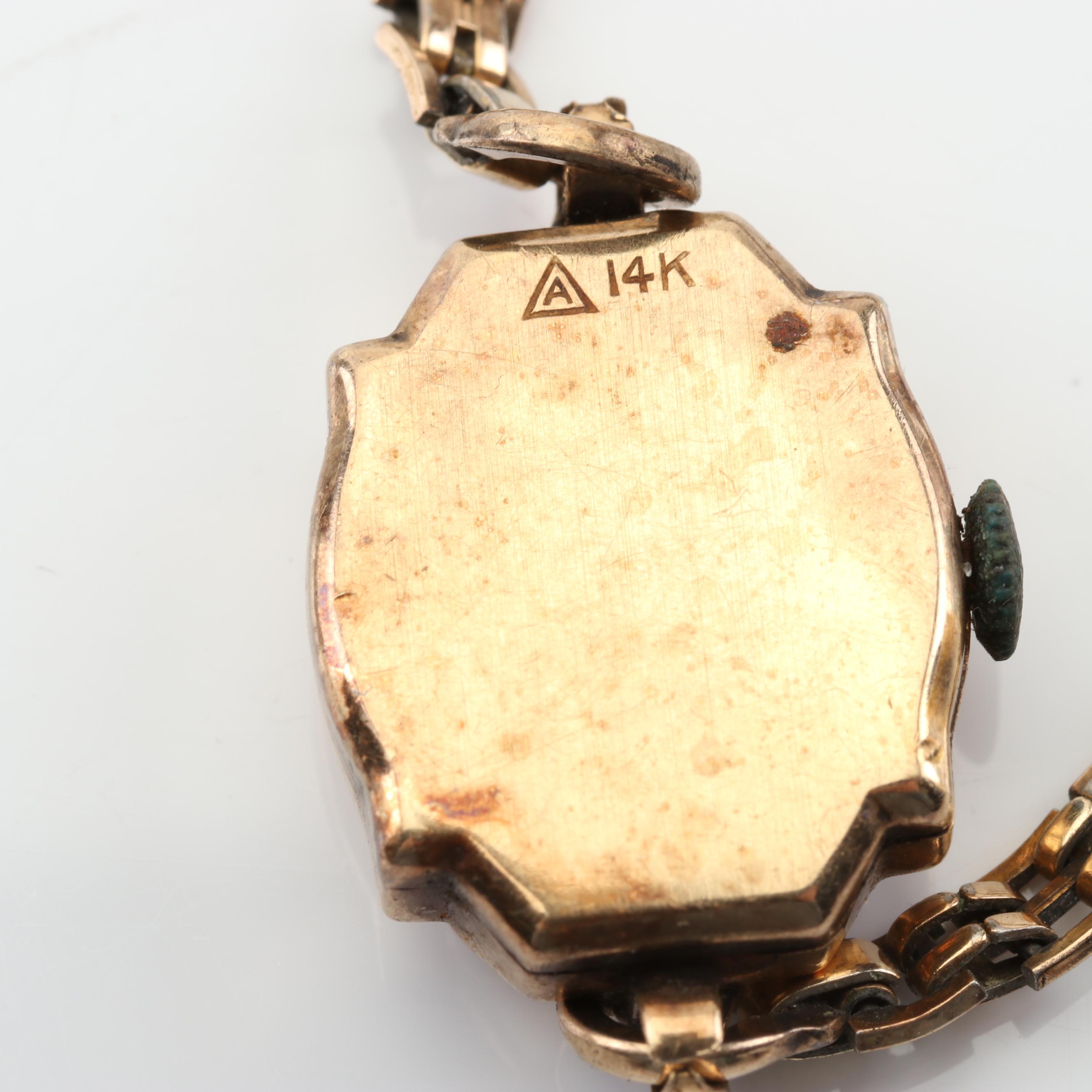 14K Yellow Gold Case Ball Co. Garland Watch