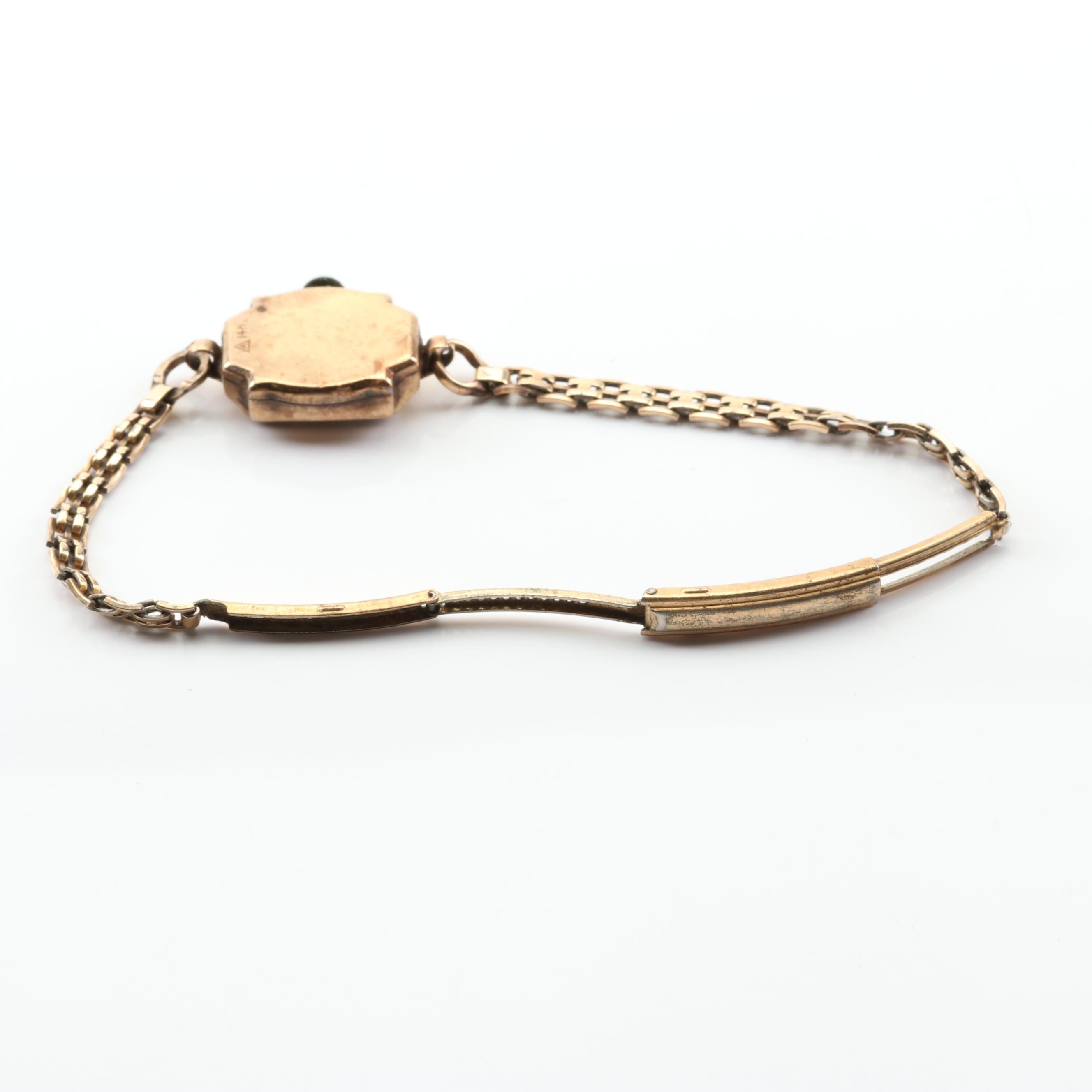 14K Yellow Gold Case Ball Co. Garland Watch