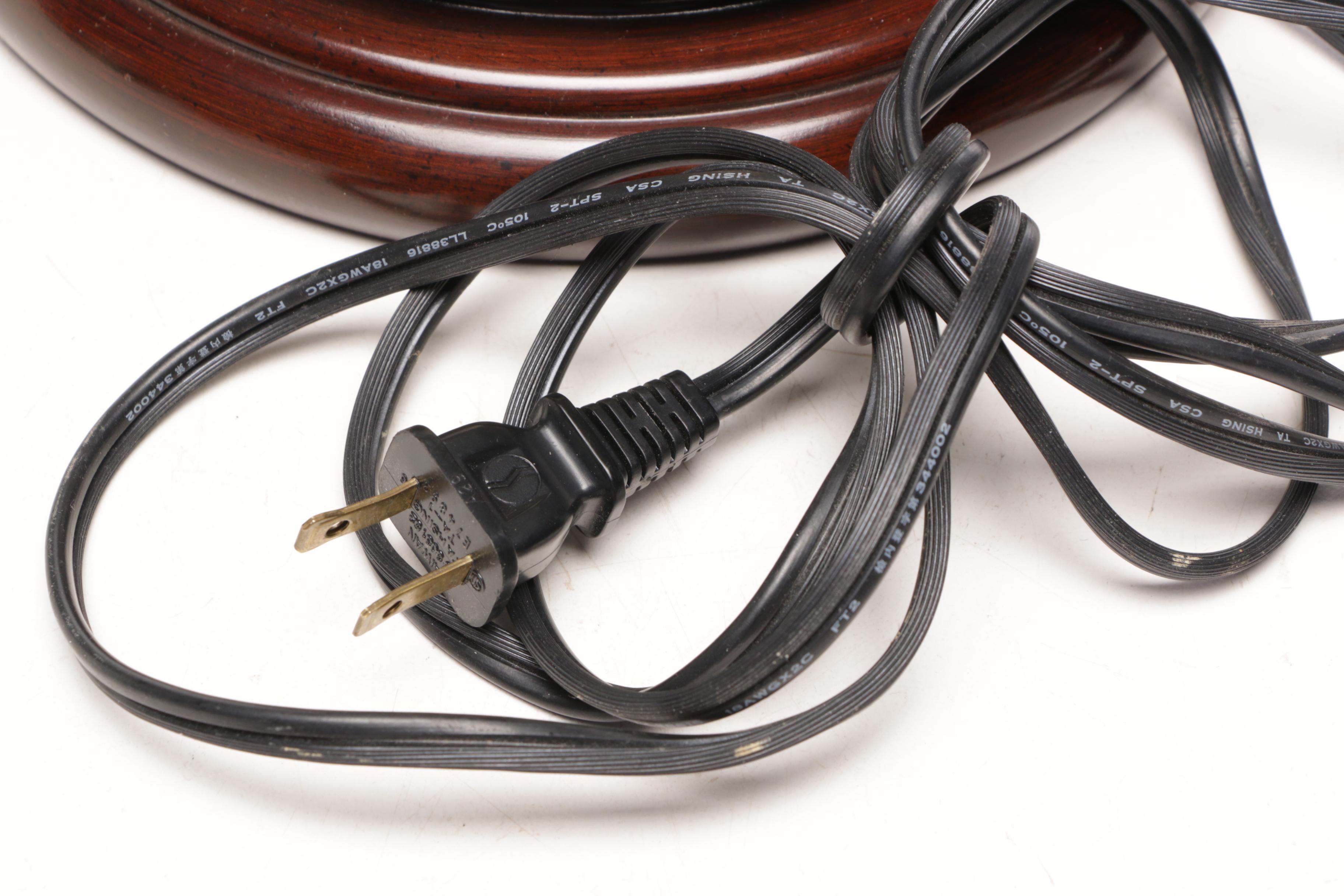 Wildwood Pamela Shirley Limited Edition Kutani Porcelain Hand-Painted Table Lamp