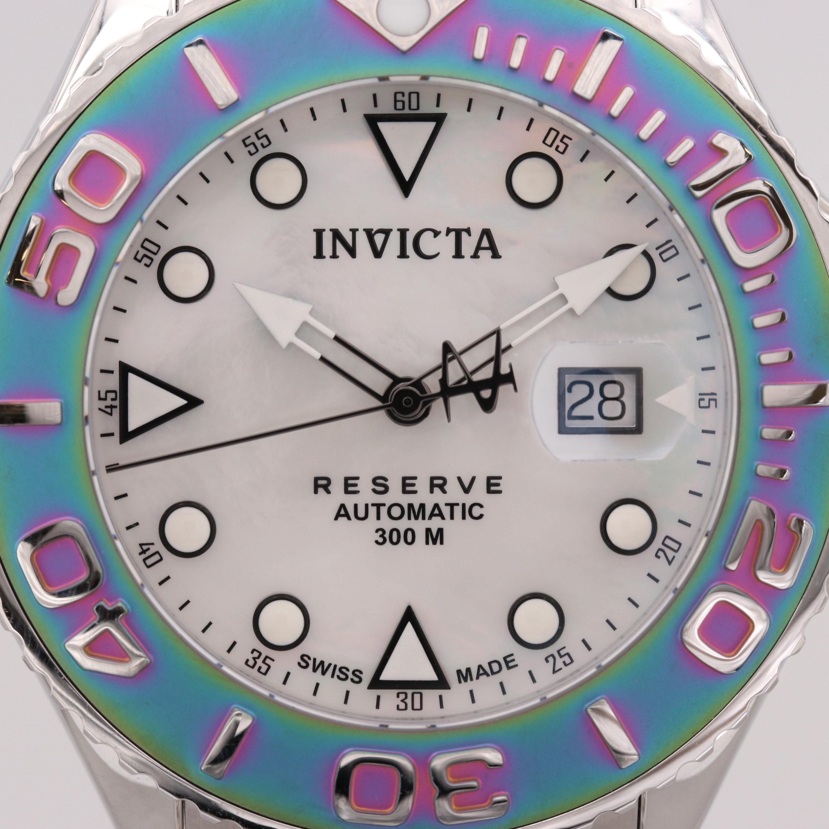 Invicta Reserve Grand Diver Stainless Steel Automatic Watch