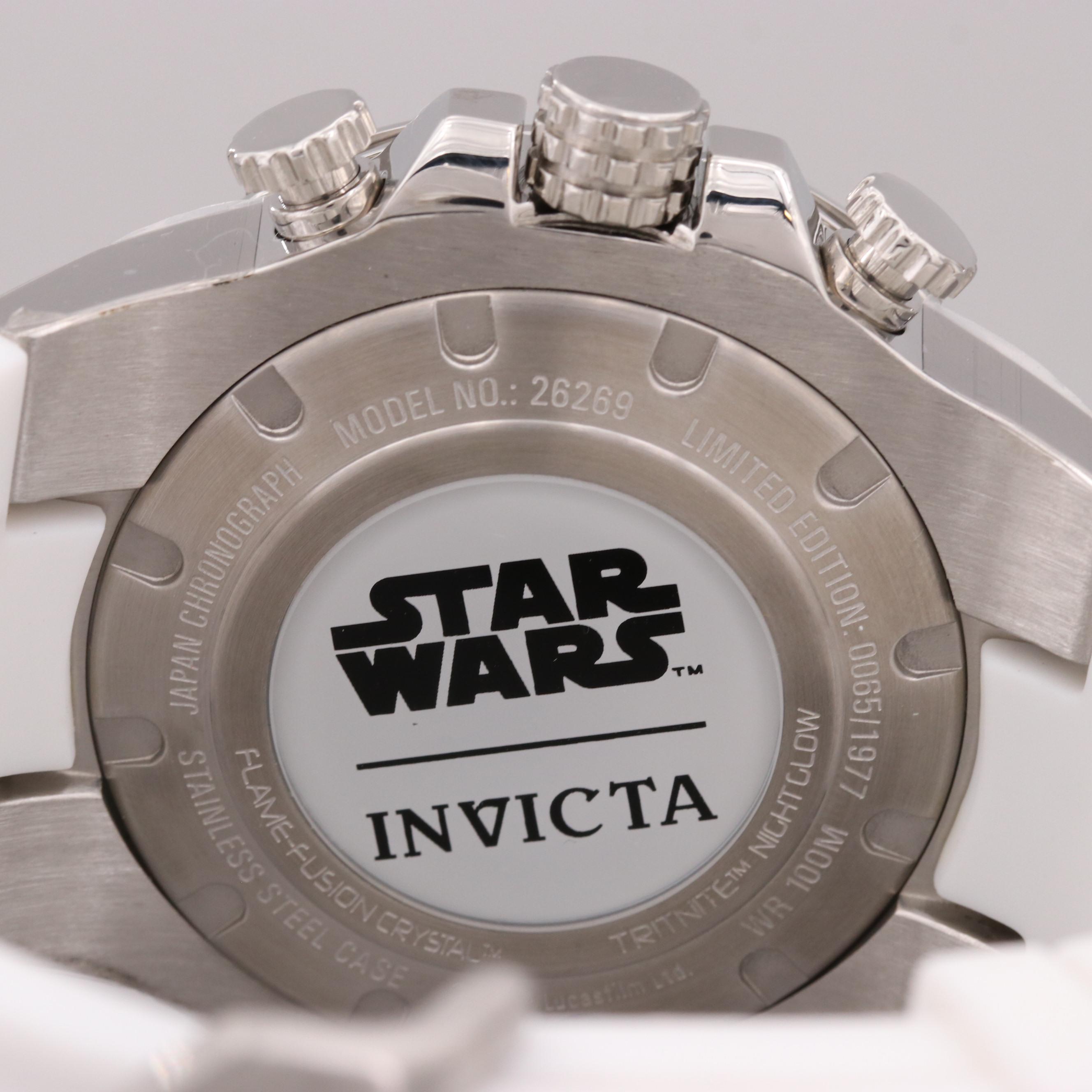 Invicta Star Wars R2-D2 Stainless Steel Quartz Chronograph Watch