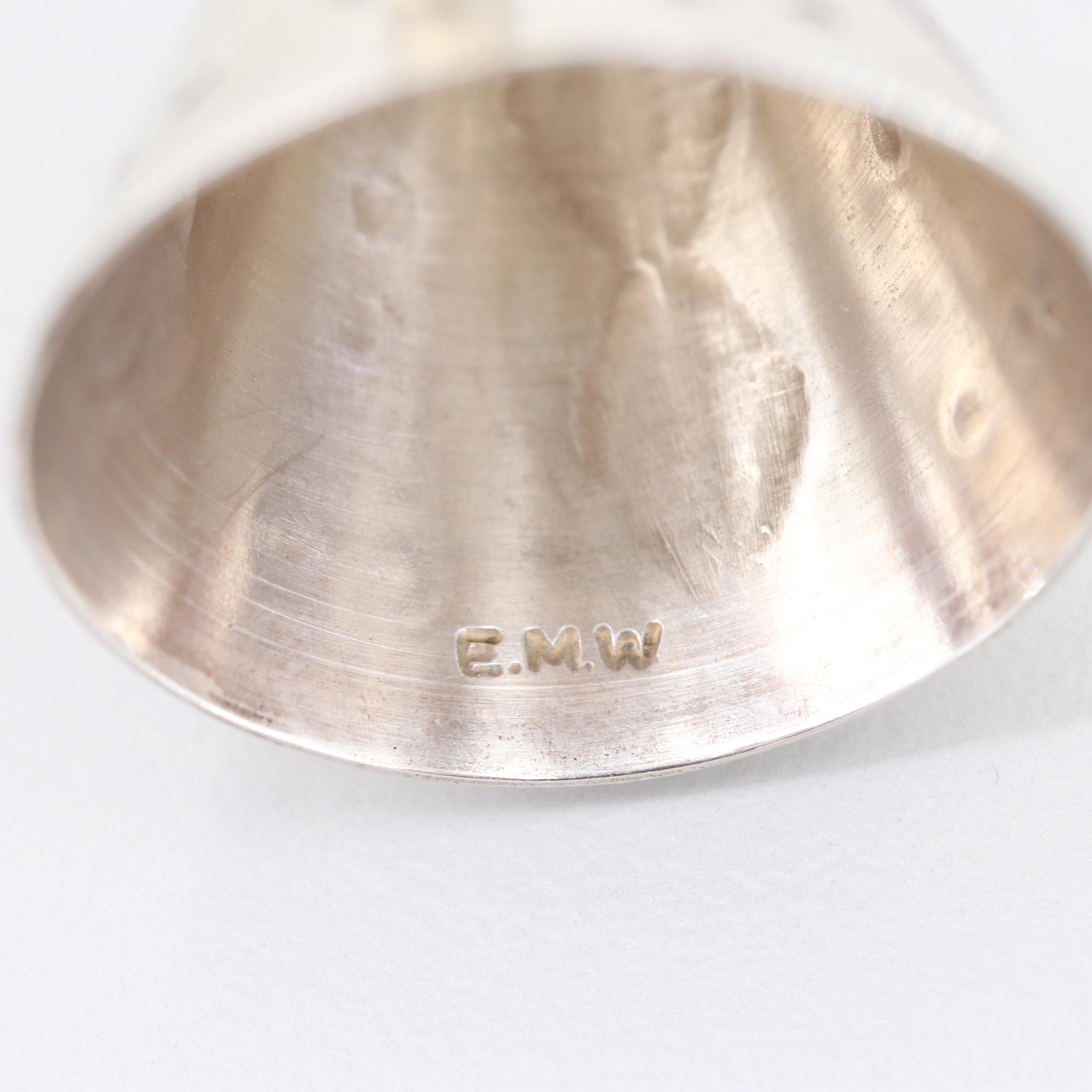 Meso-American Style Sterling Pendants and Southwestern Turquoise Candle Snuffer