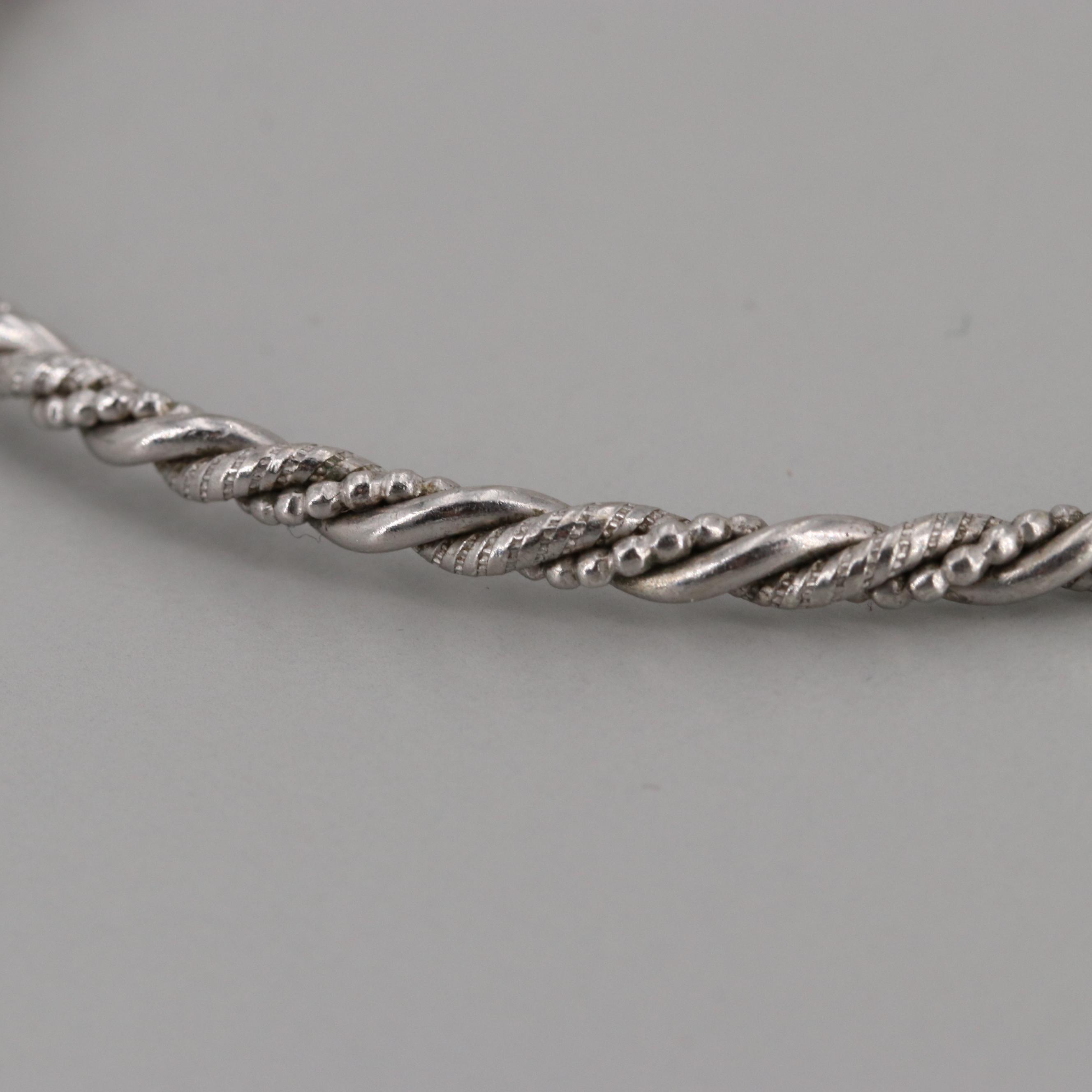 Sterling Silver Bangle Bracelets