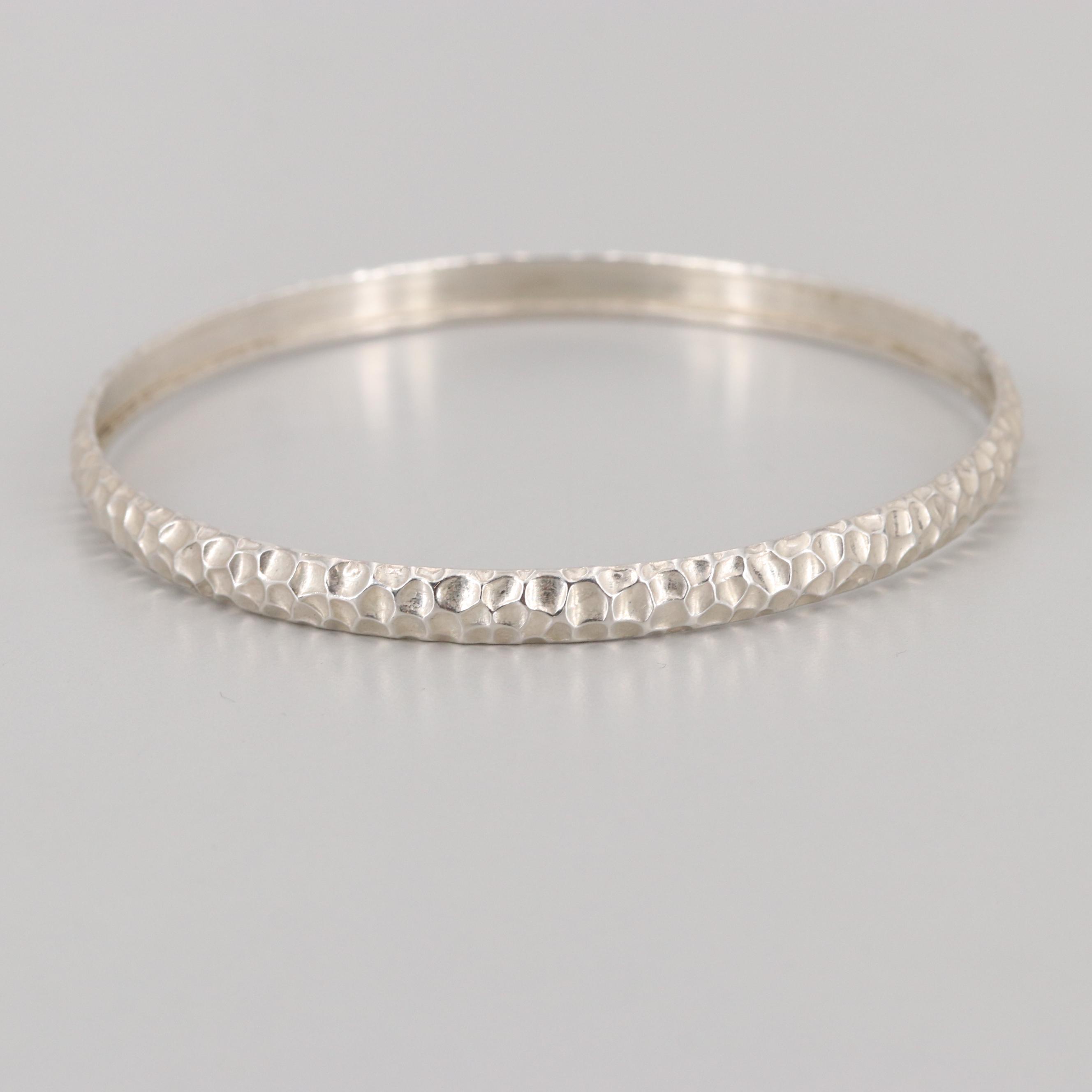 Sterling Silver Bangle Bracelets
