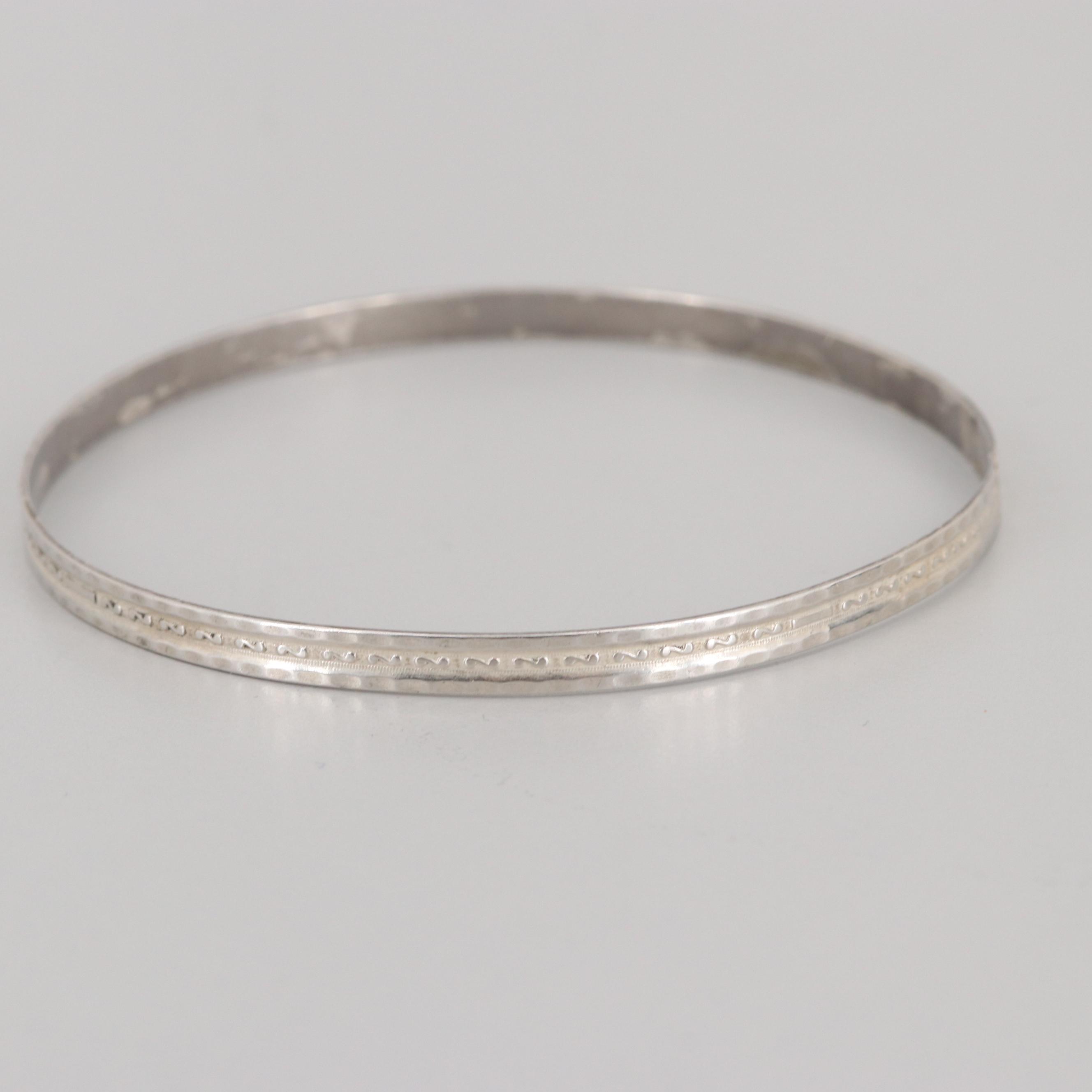 Sterling Silver Bangle Bracelets