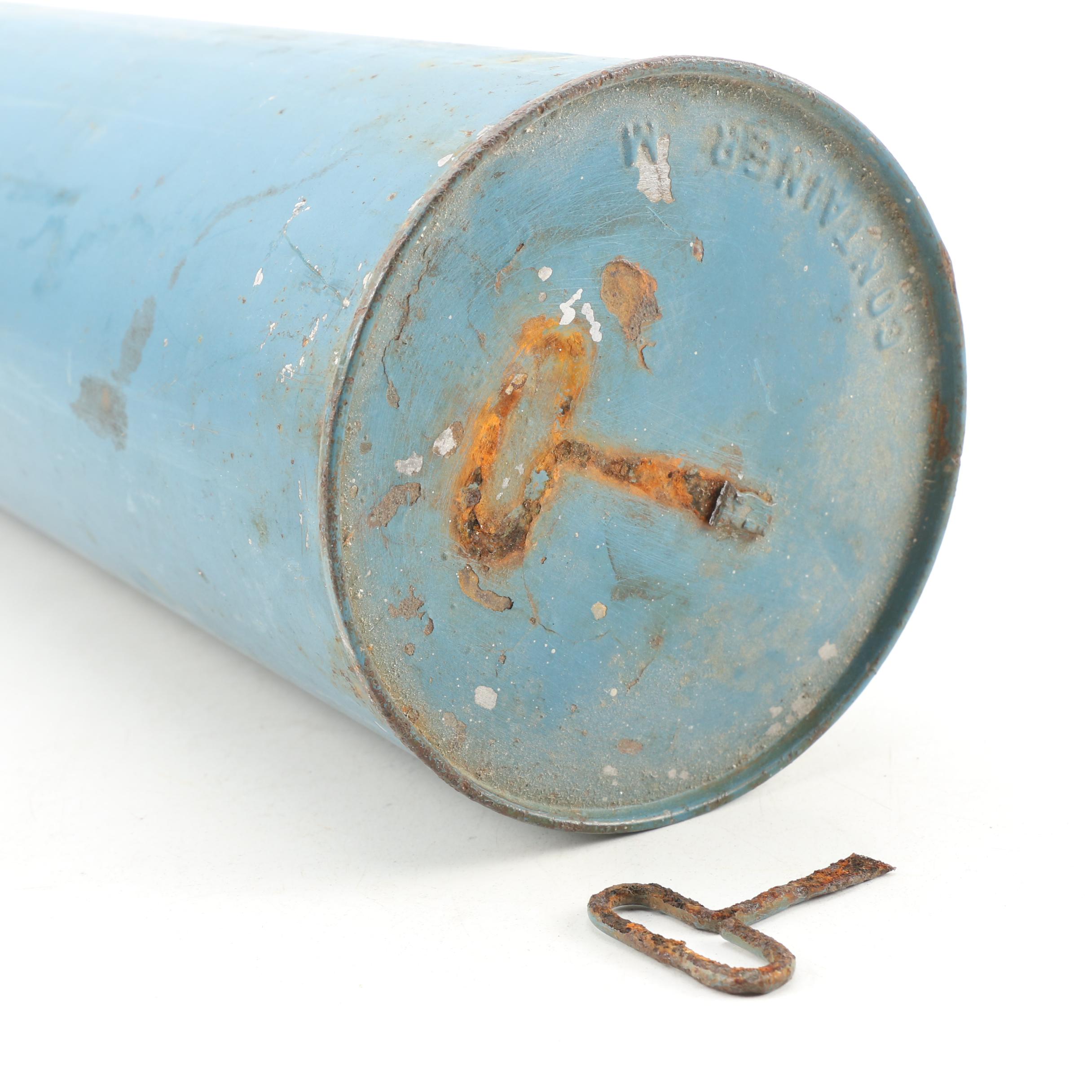 American Vietnam War Era M31 Inert 30 Caliber Rifle Grenade in Canister