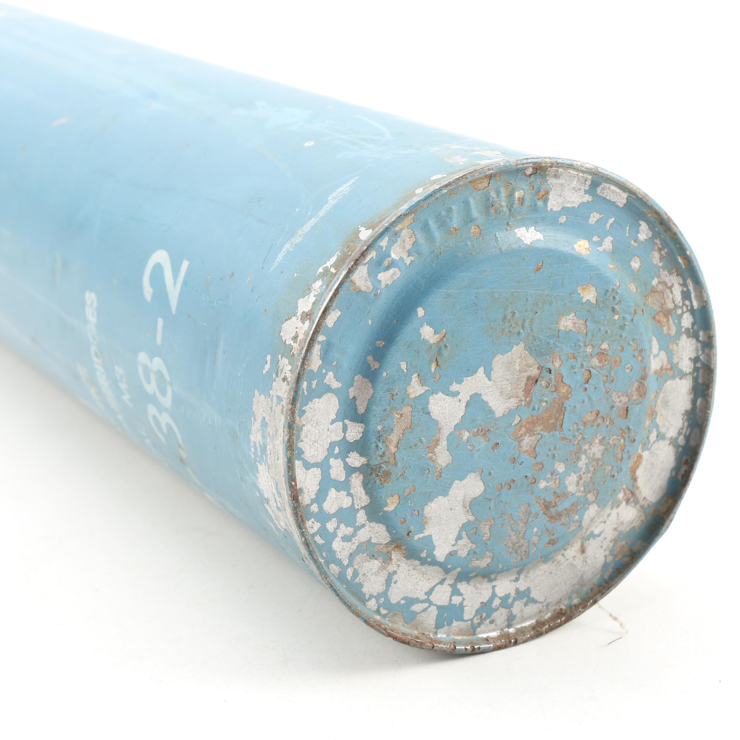 American Vietnam War Era M31 Inert 30 Caliber Rifle Grenade in Canister