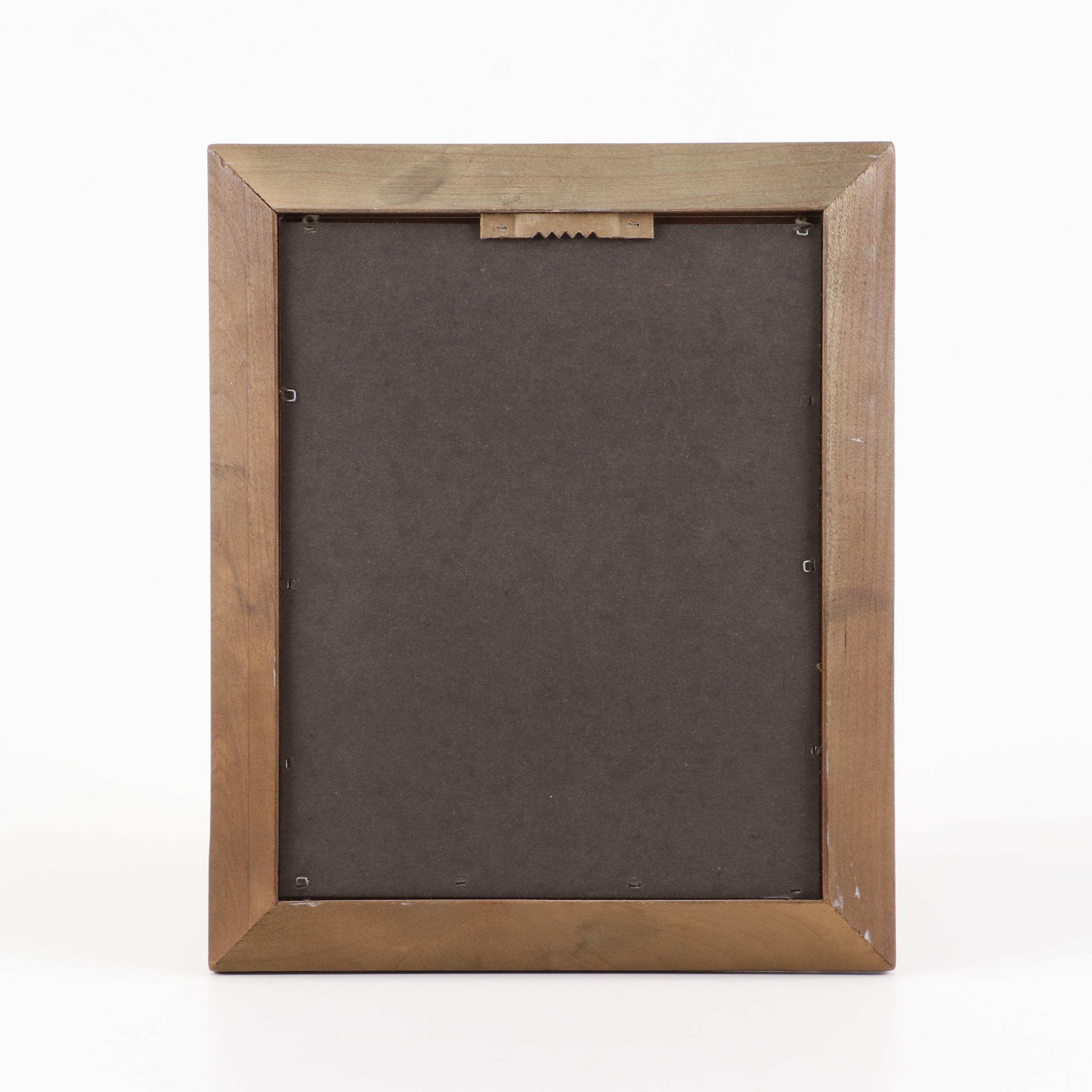 Framed "The Silver Story" Currency Collection