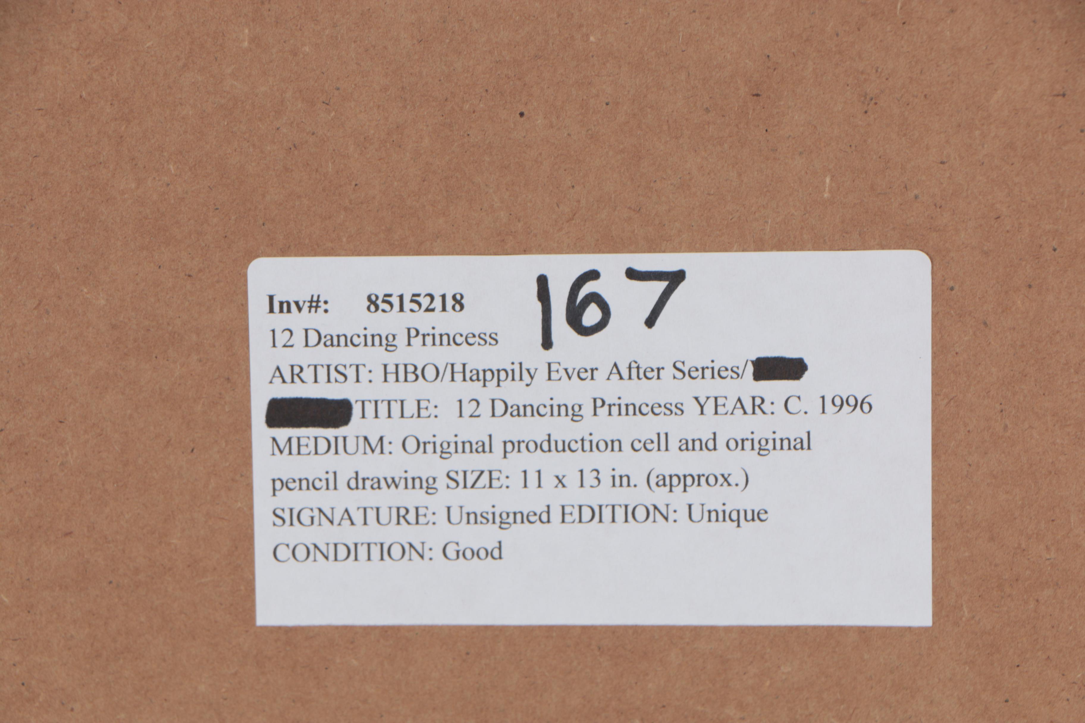 HBO "Happily Ever After" Production Cels and Drawing