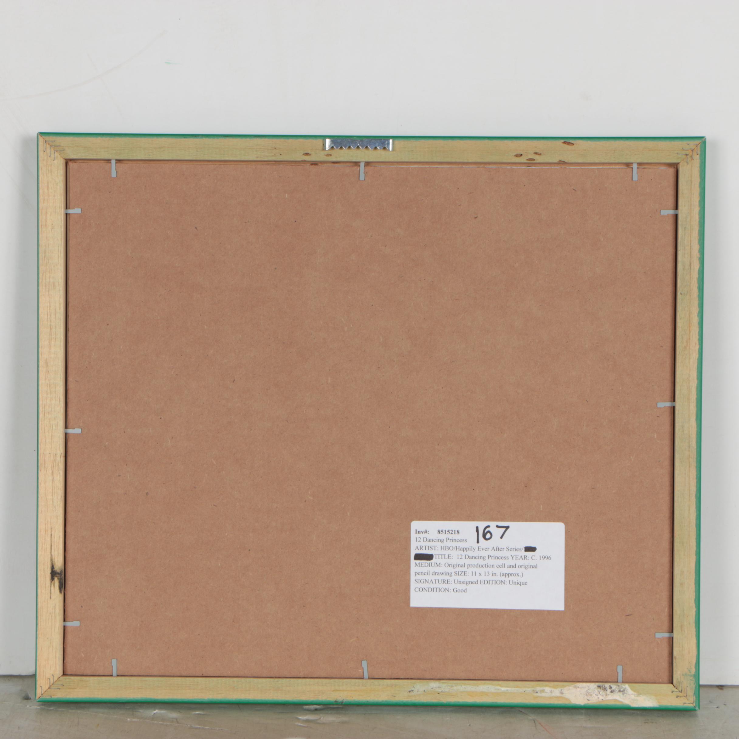 HBO "Happily Ever After" Production Cels and Drawing