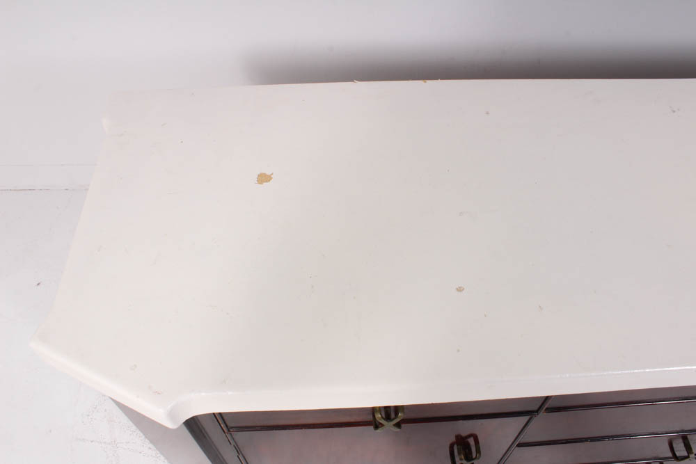 Paul Frankl for Johnson Cork Topped Sideboard, Mid-Century