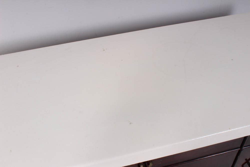 Paul Frankl for Johnson Cork Topped Sideboard, Mid-Century