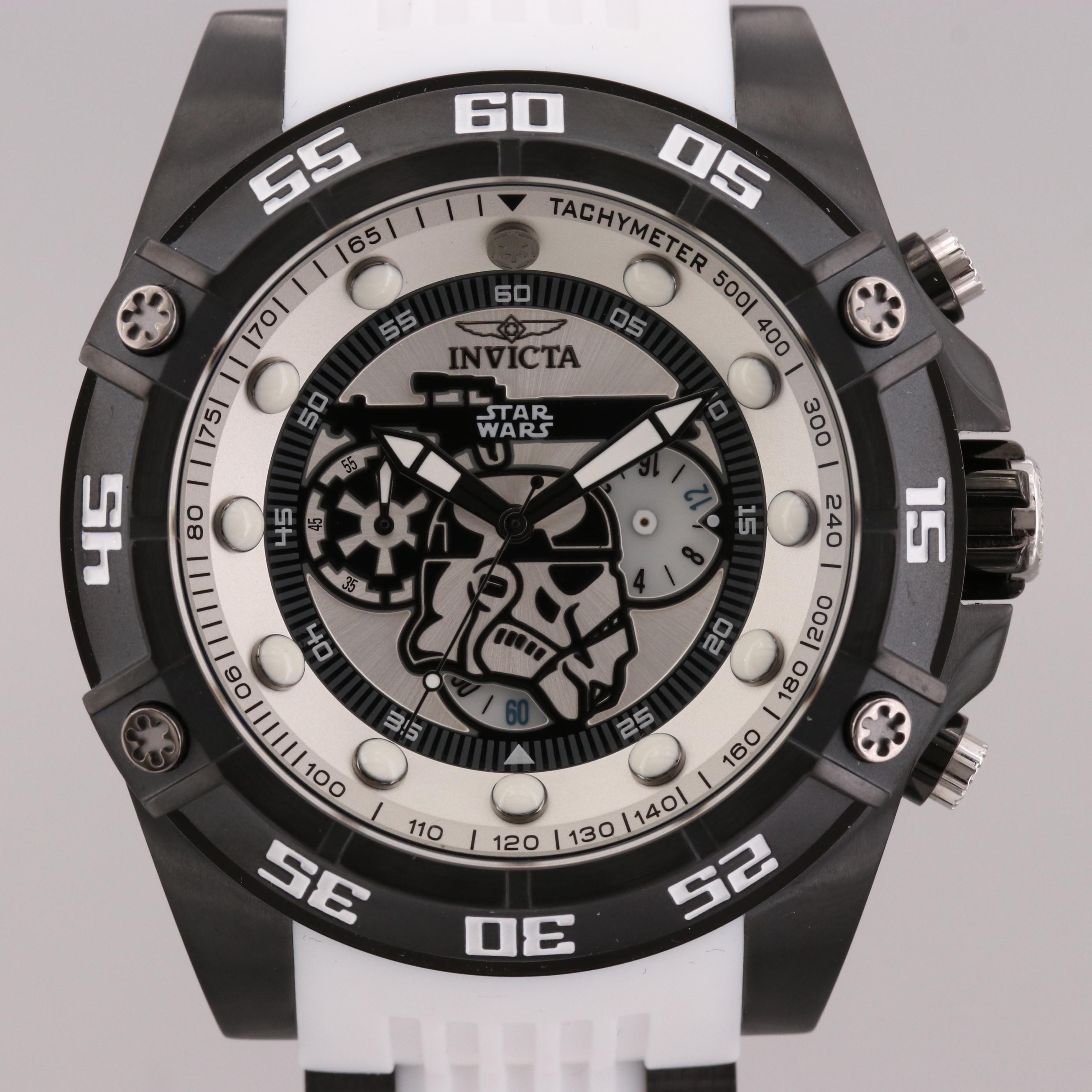 Invicta Star Wars Storm Trooper Stainless Steel Limited Edition Watch
