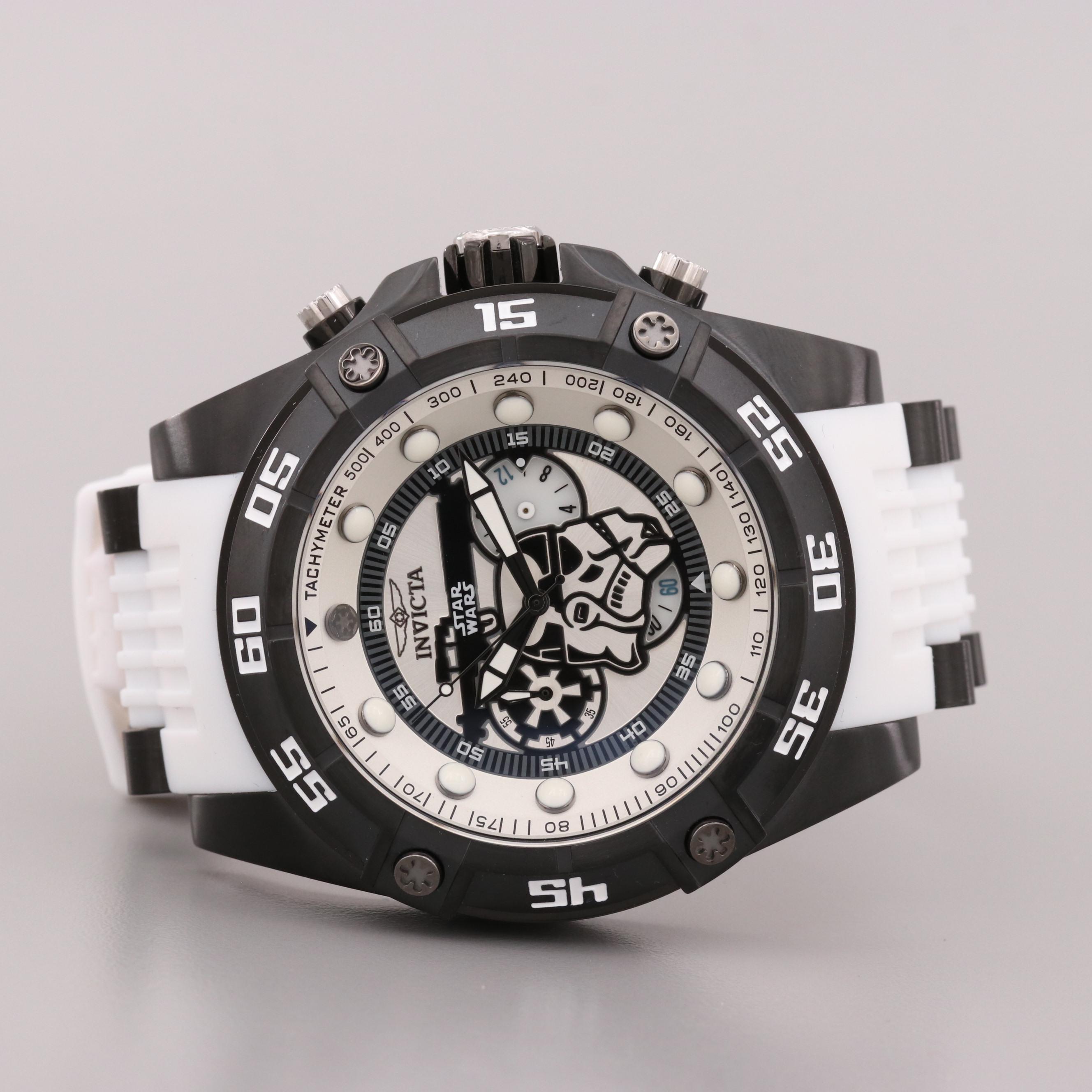 Invicta Star Wars Storm Trooper Stainless Steel Limited Edition Watch