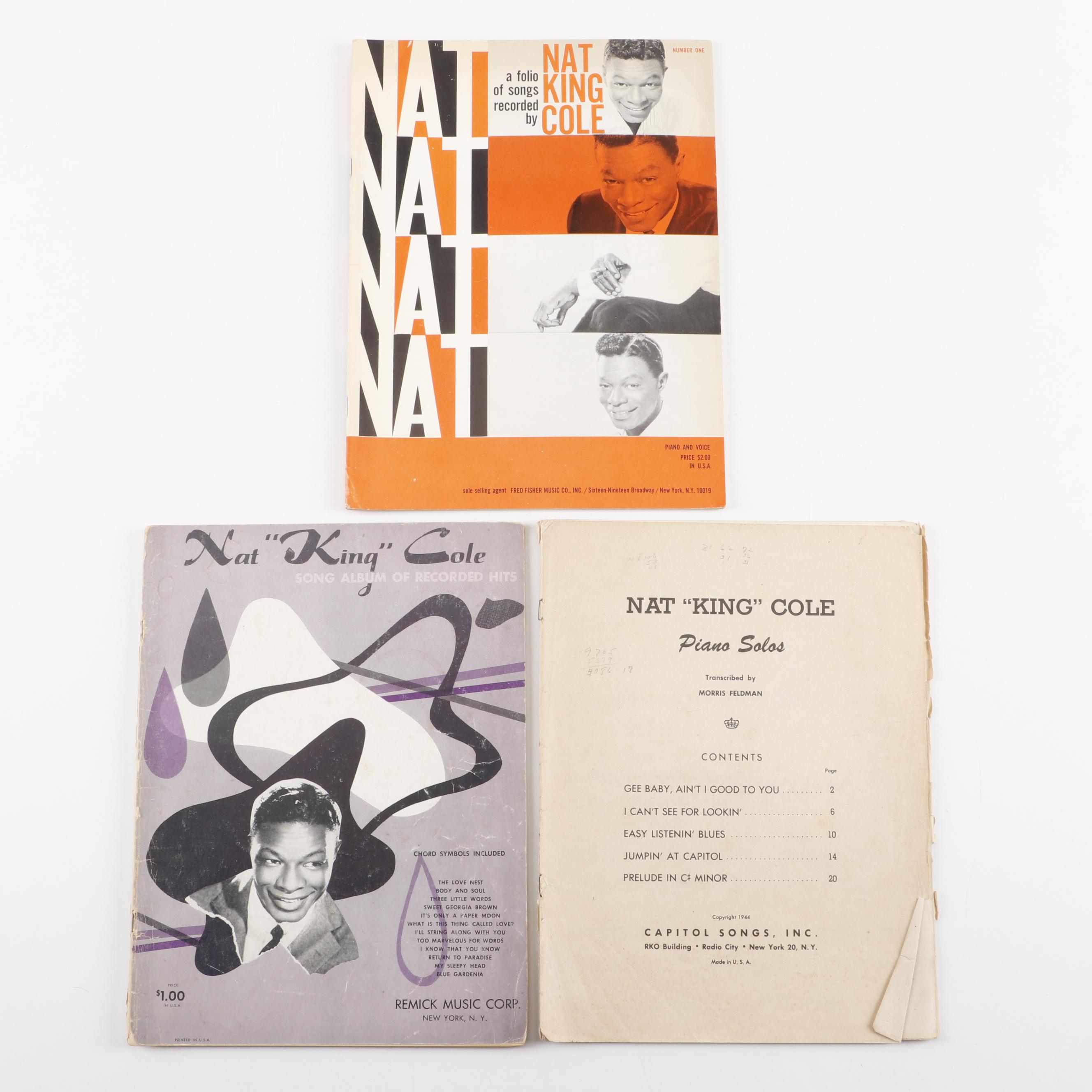 Nat King Cole and Bing Crosby Sheet Music, Mid-20th Century