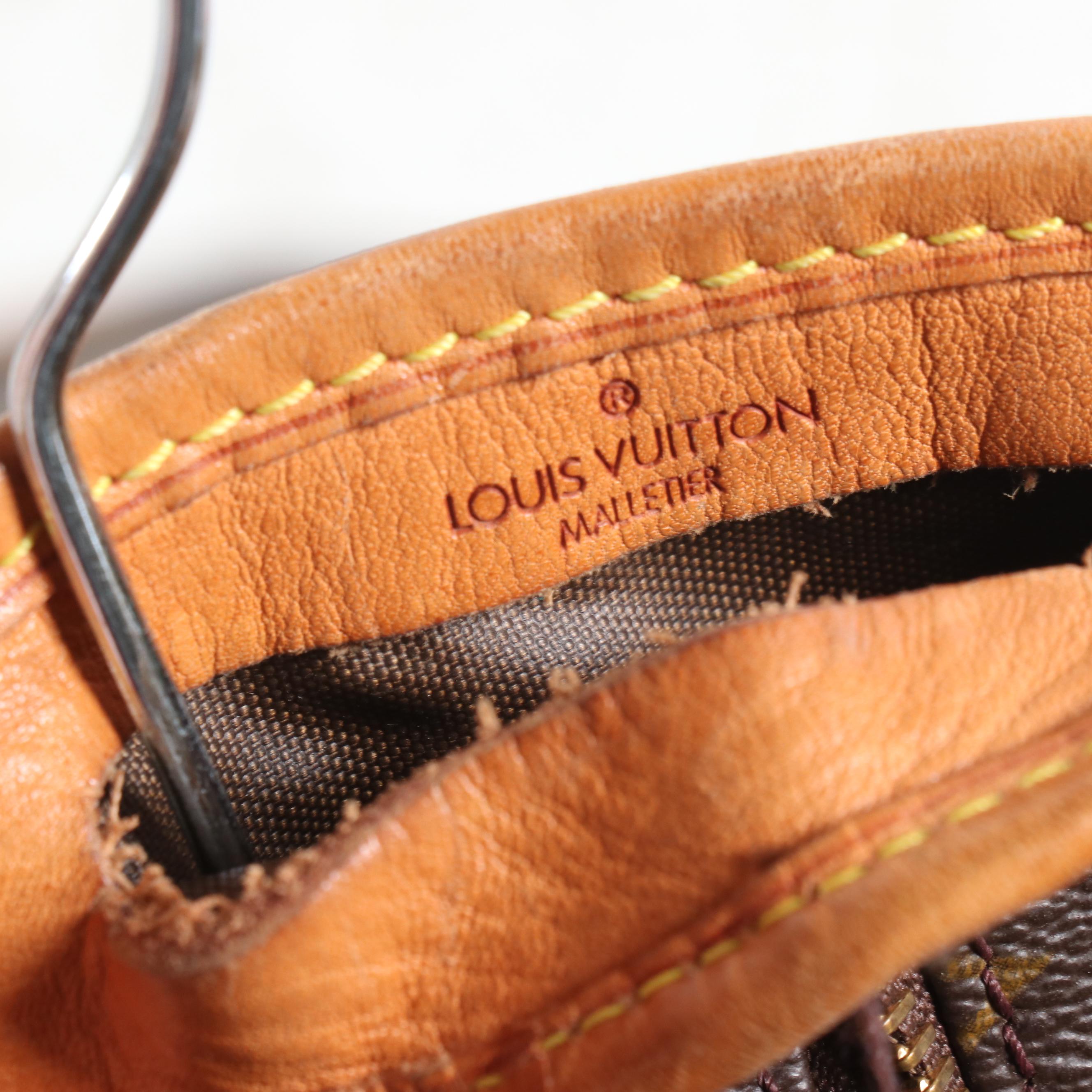 Louis Vuitton Malletier Monogram Canvas Garment Bag, Vintage