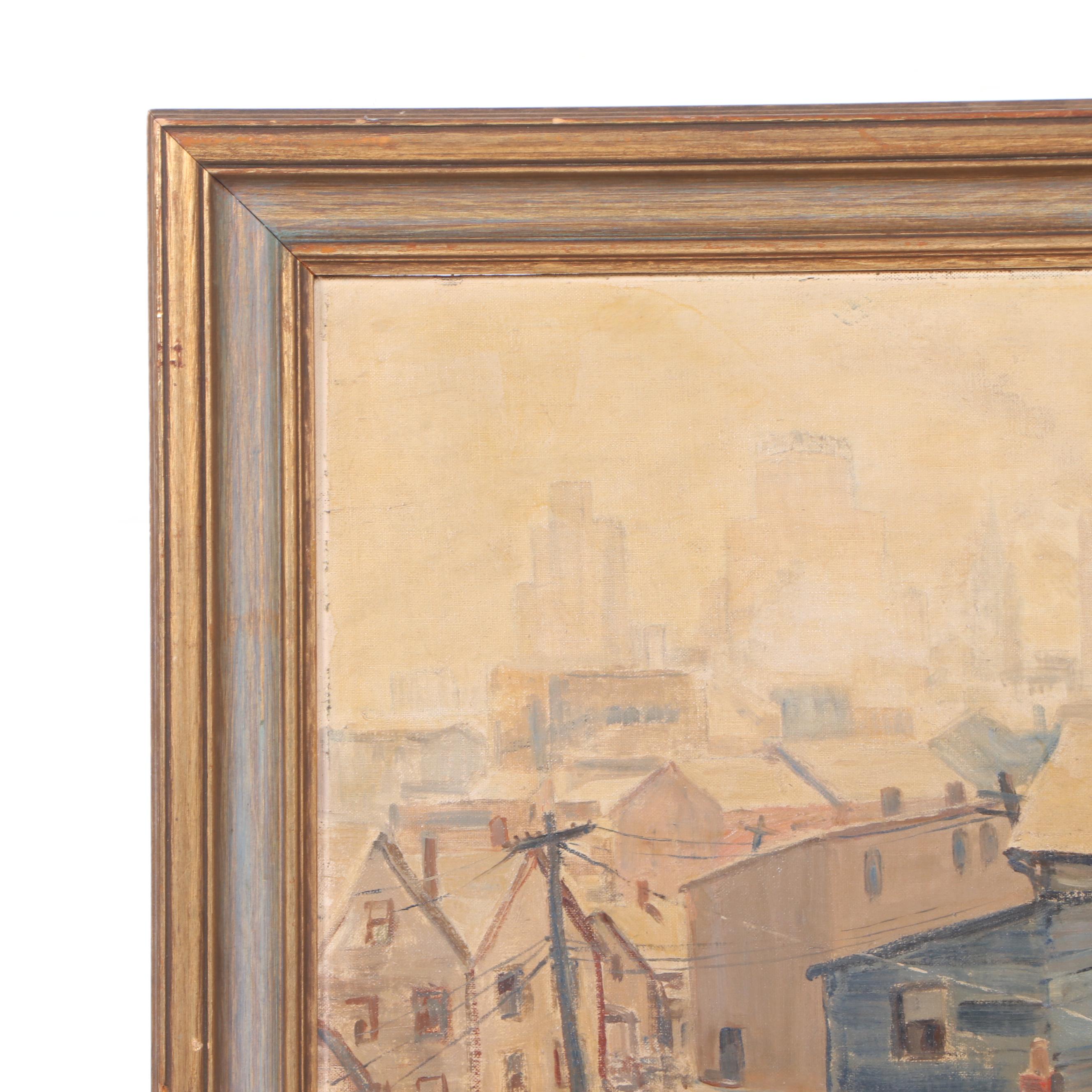 Ruth Mitchell Wolff Landscape Oil Painting