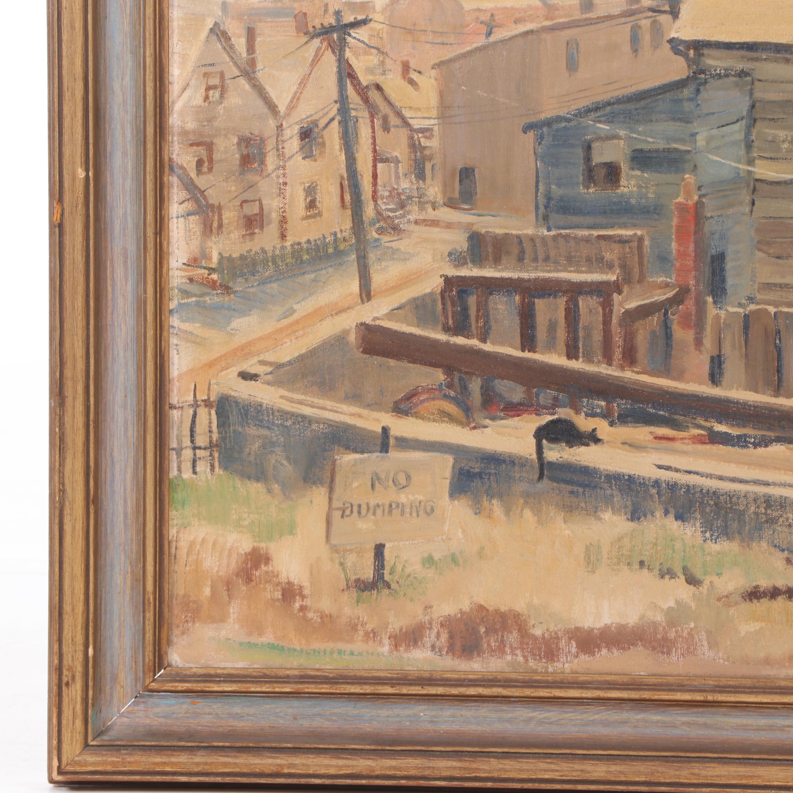 Ruth Mitchell Wolff Landscape Oil Painting