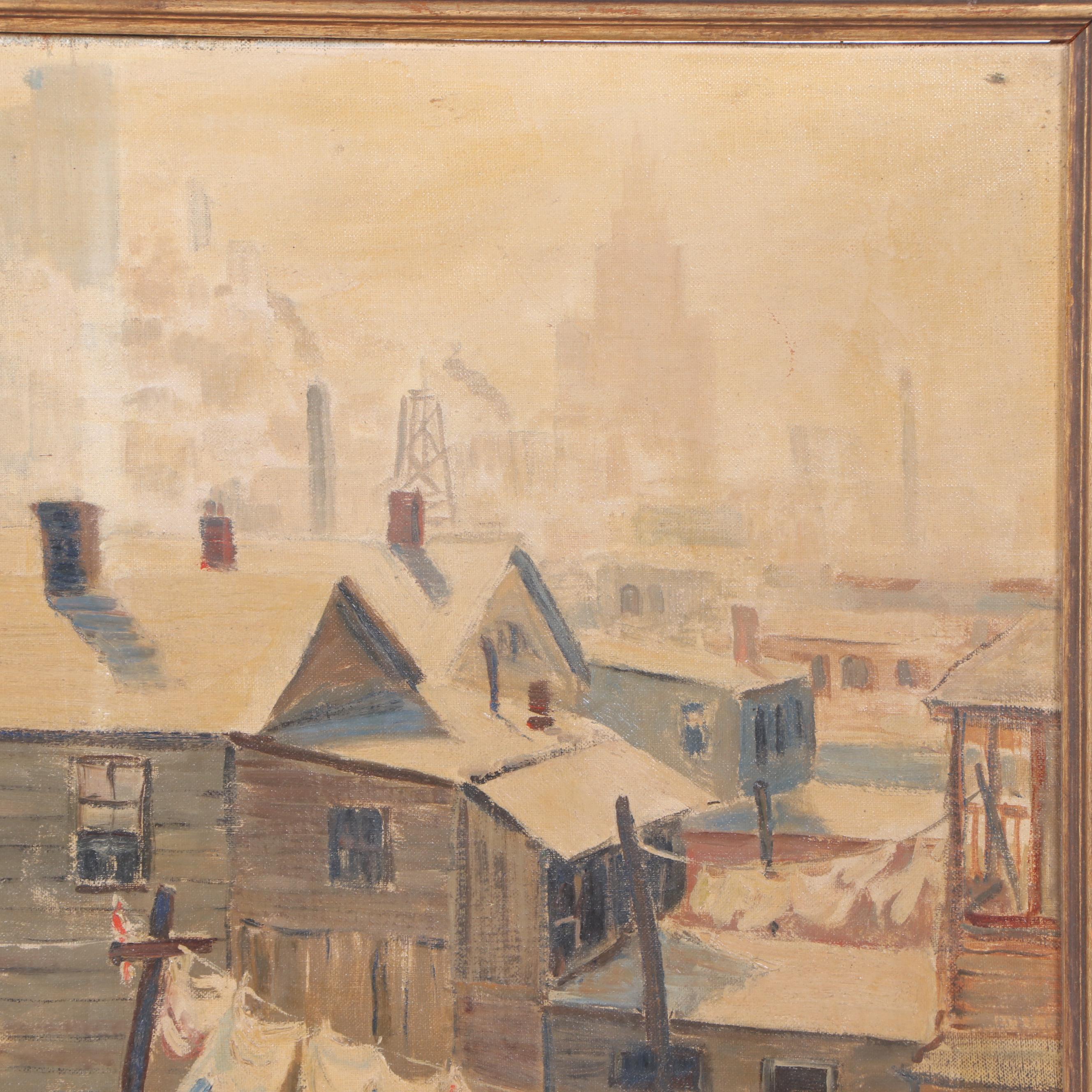 Ruth Mitchell Wolff Landscape Oil Painting
