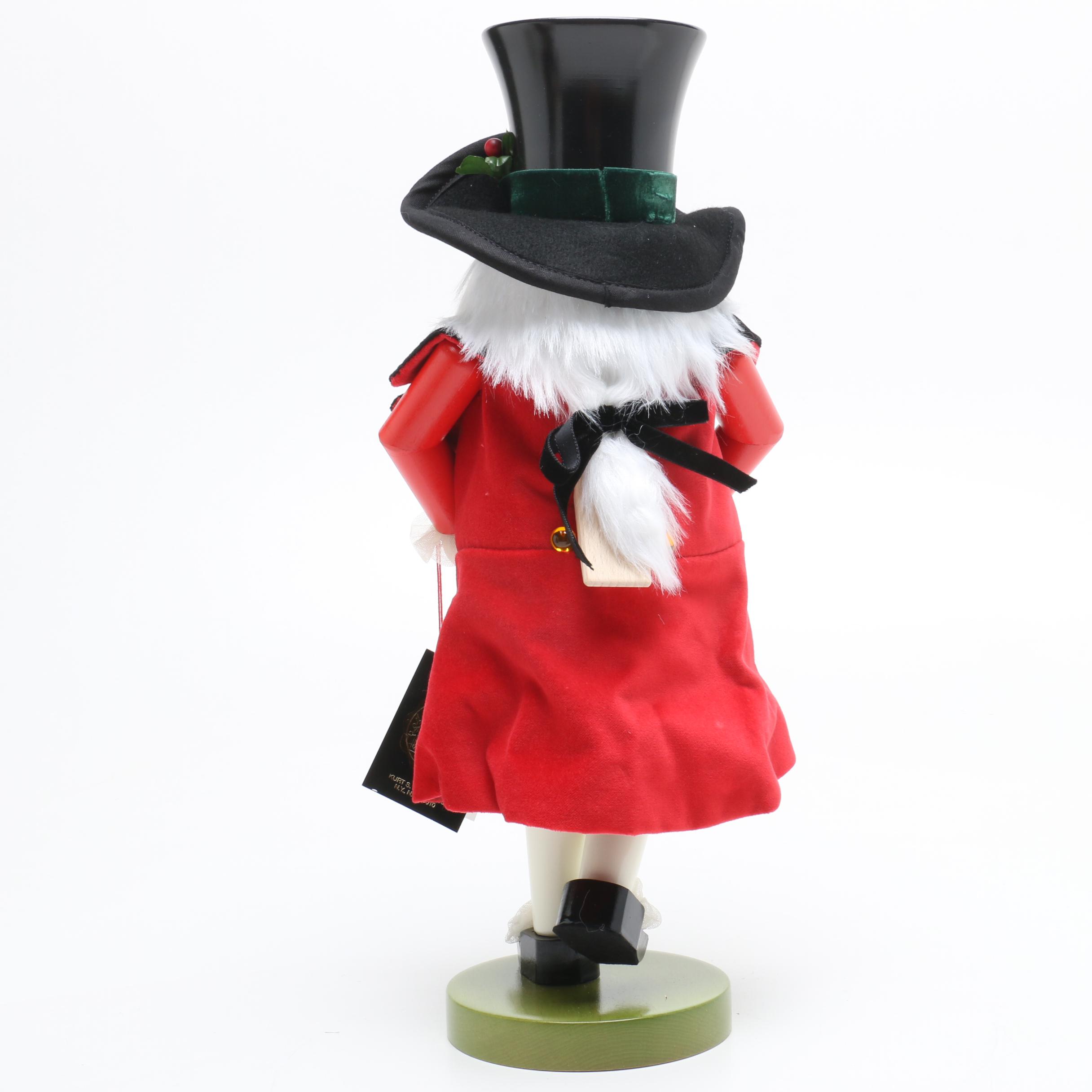 Steinbach "A Christmas Carol" Nutcrackers - "Charles Dickens" and "Mr. Fezziwig"