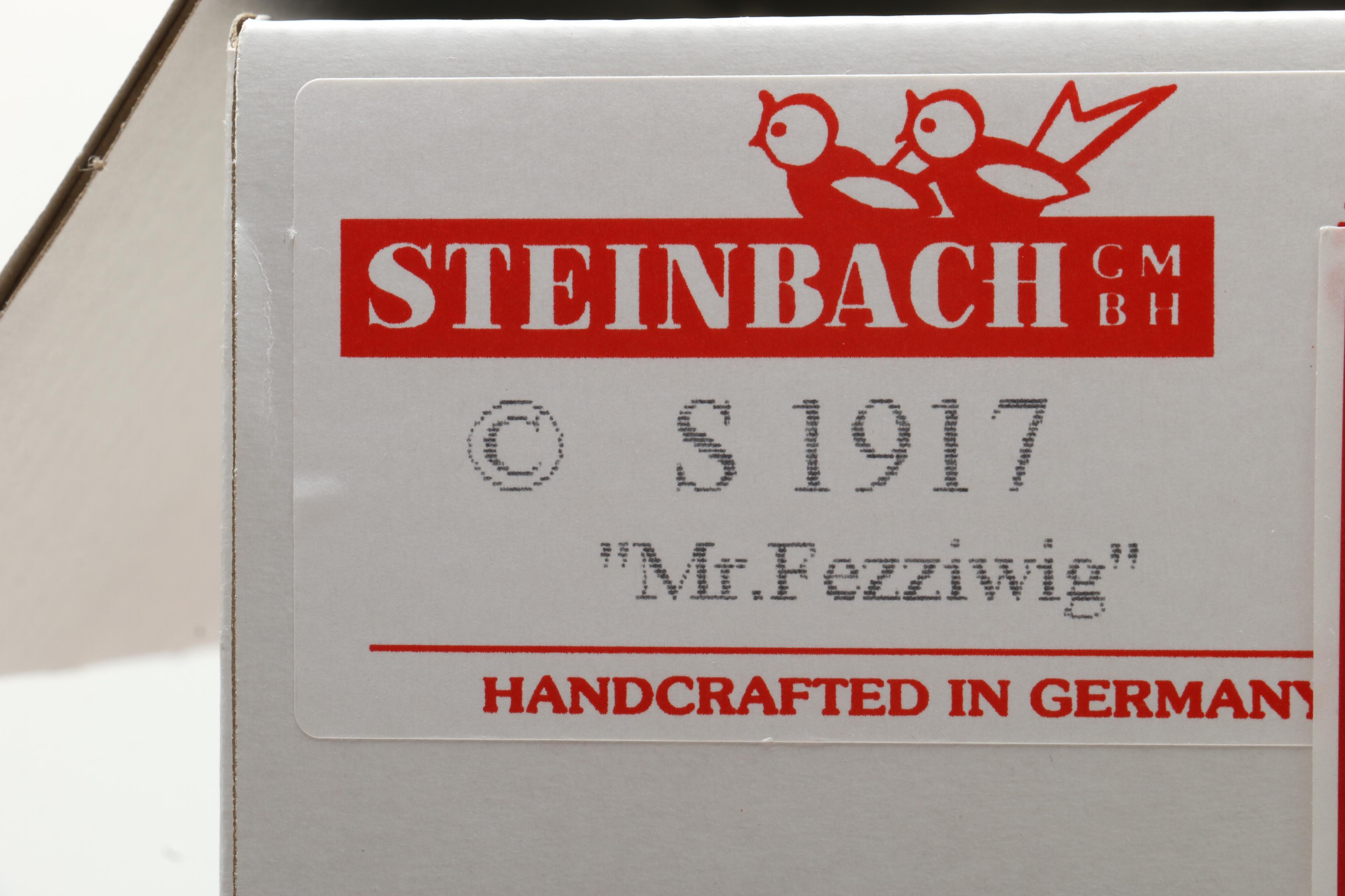Steinbach "A Christmas Carol" Nutcrackers - "Charles Dickens" and "Mr. Fezziwig"