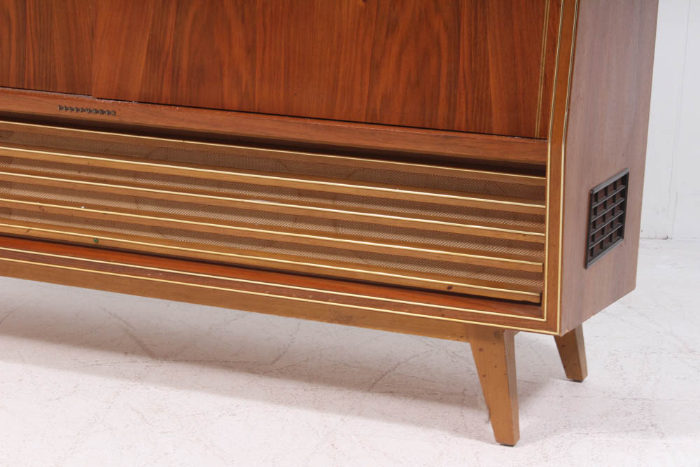 Telefunken Salzburg Teak Stereo Cabinet, Mid-Century