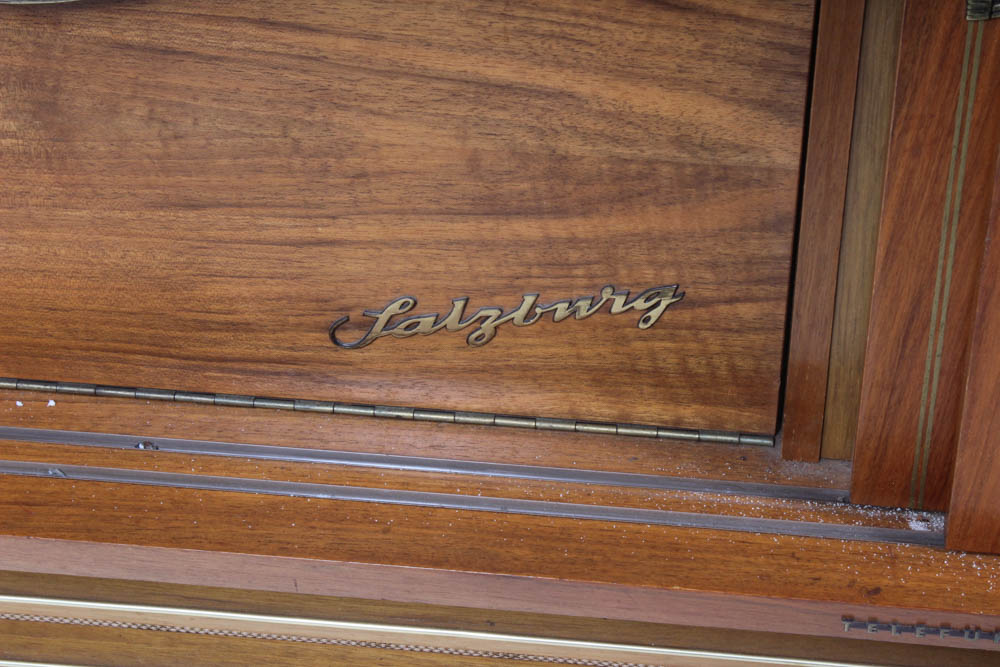 Telefunken Salzburg Teak Stereo Cabinet, Mid-Century