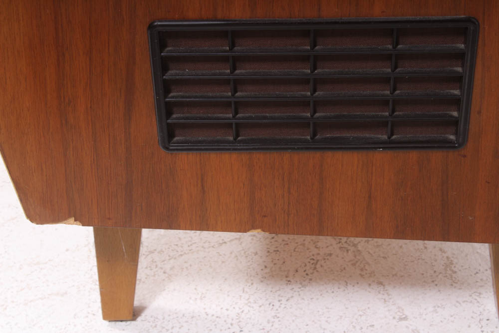 Telefunken Salzburg Teak Stereo Cabinet, Mid-Century