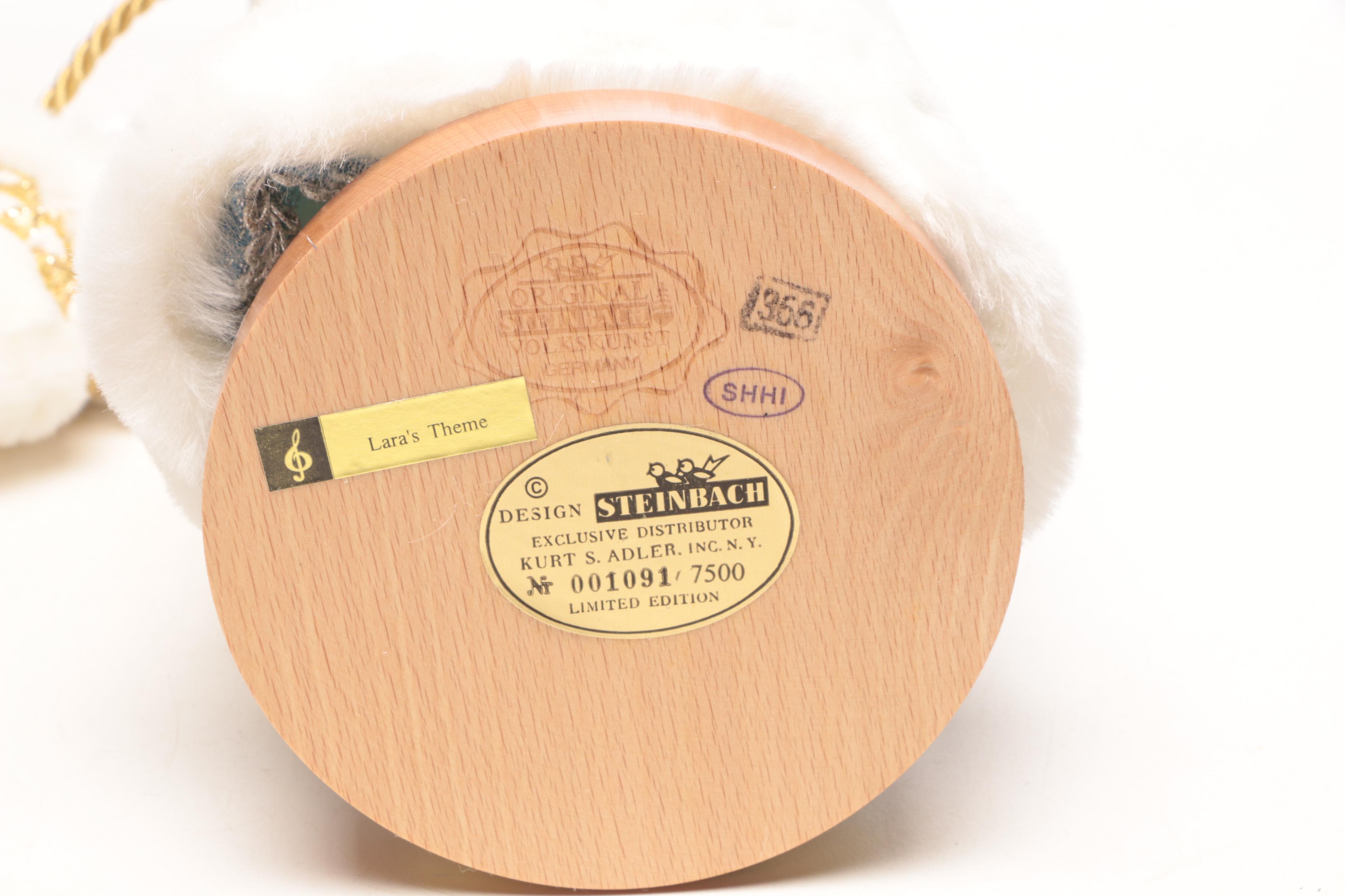 Three Steinbach Nutcrackers - "Russian Santa", "Siberian Santa", and "Ded Moroz"