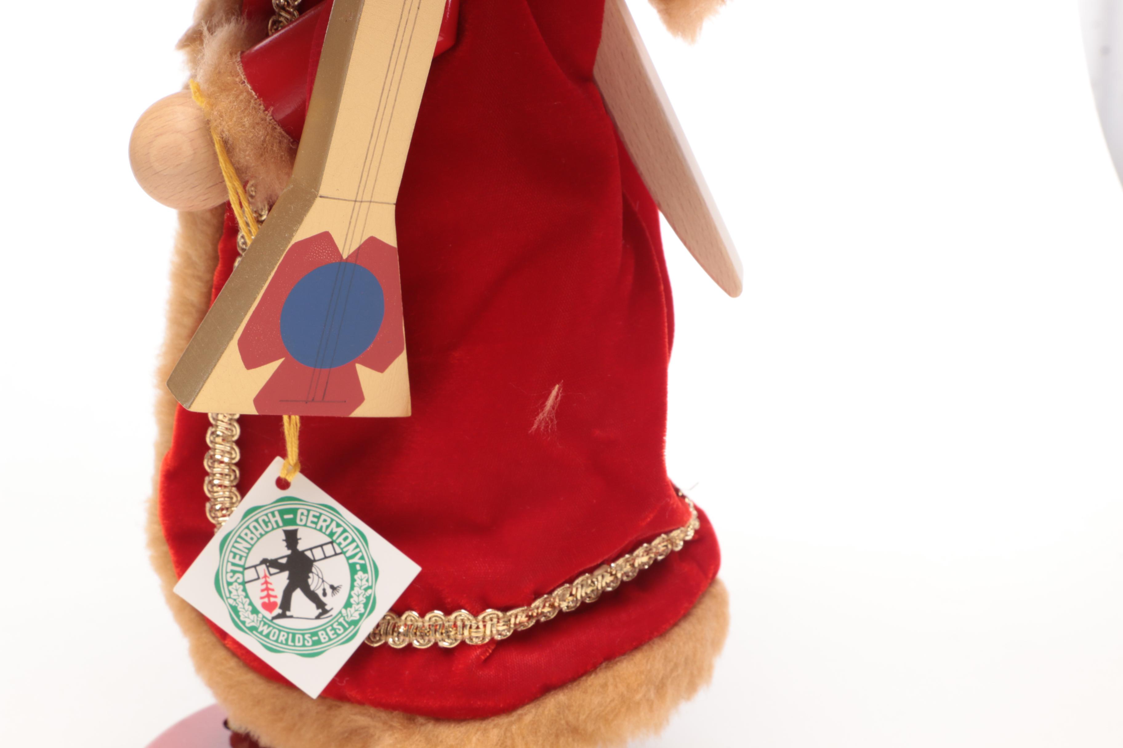 Three Steinbach Nutcrackers - "Russian Santa", "Siberian Santa", and "Ded Moroz"