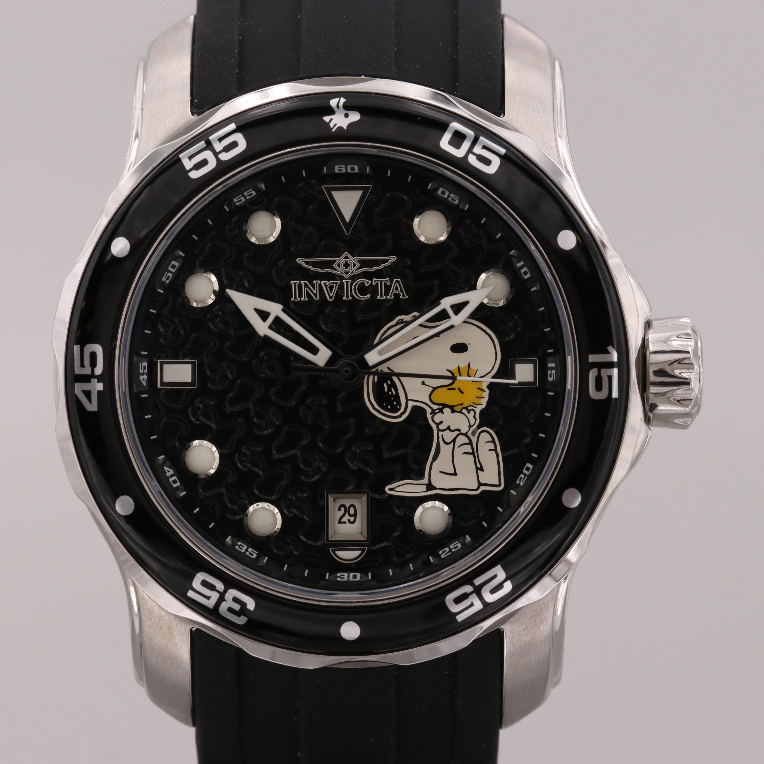 Invicta Peanuts Snoopy Limited Edition Stainless Steel Quartz Watch