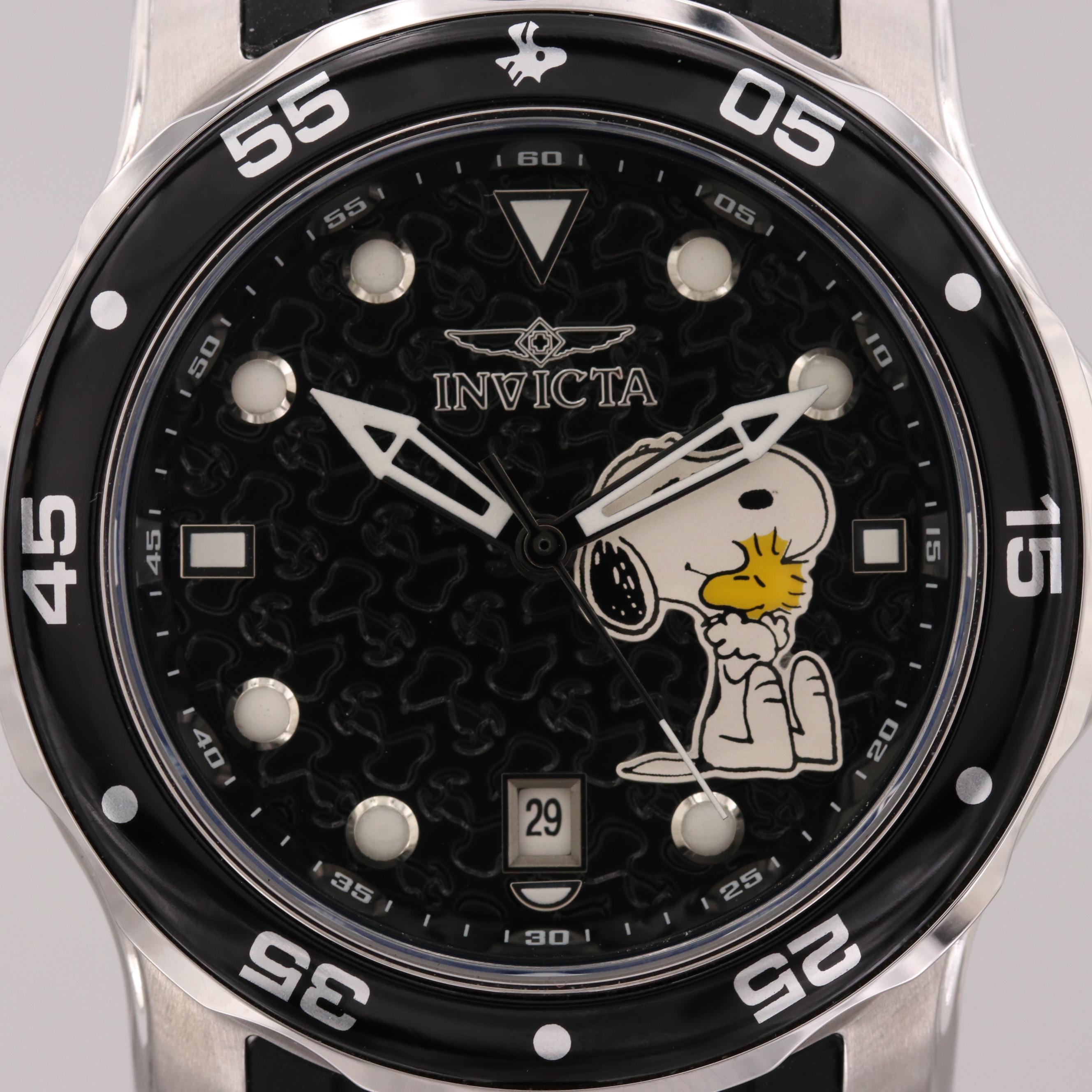 Invicta Peanuts Snoopy Limited Edition Stainless Steel Quartz Watch
