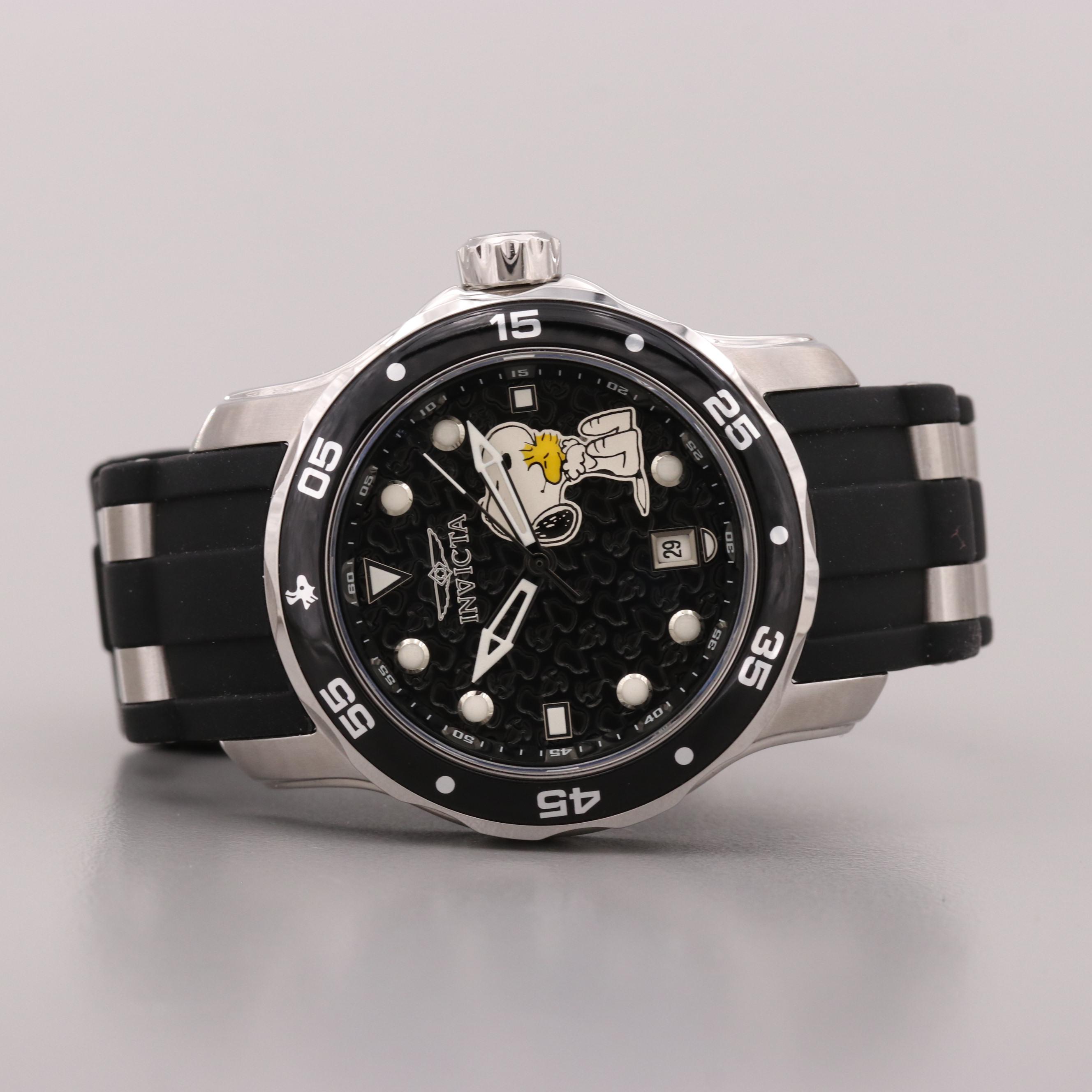 Invicta Peanuts Snoopy Limited Edition Stainless Steel Quartz Watch