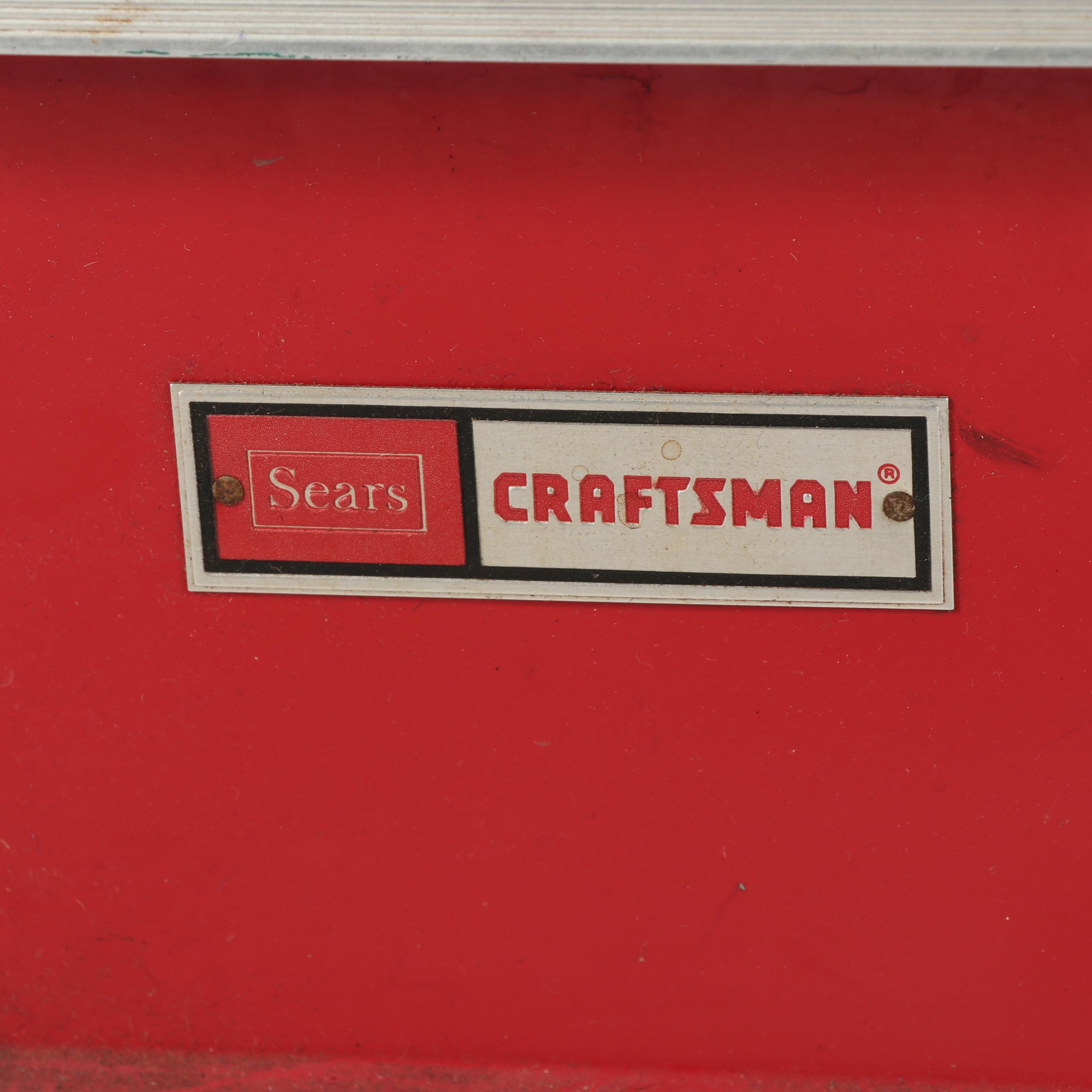 Sears Craftsman Tool Cabinet with Two Tool Boxes