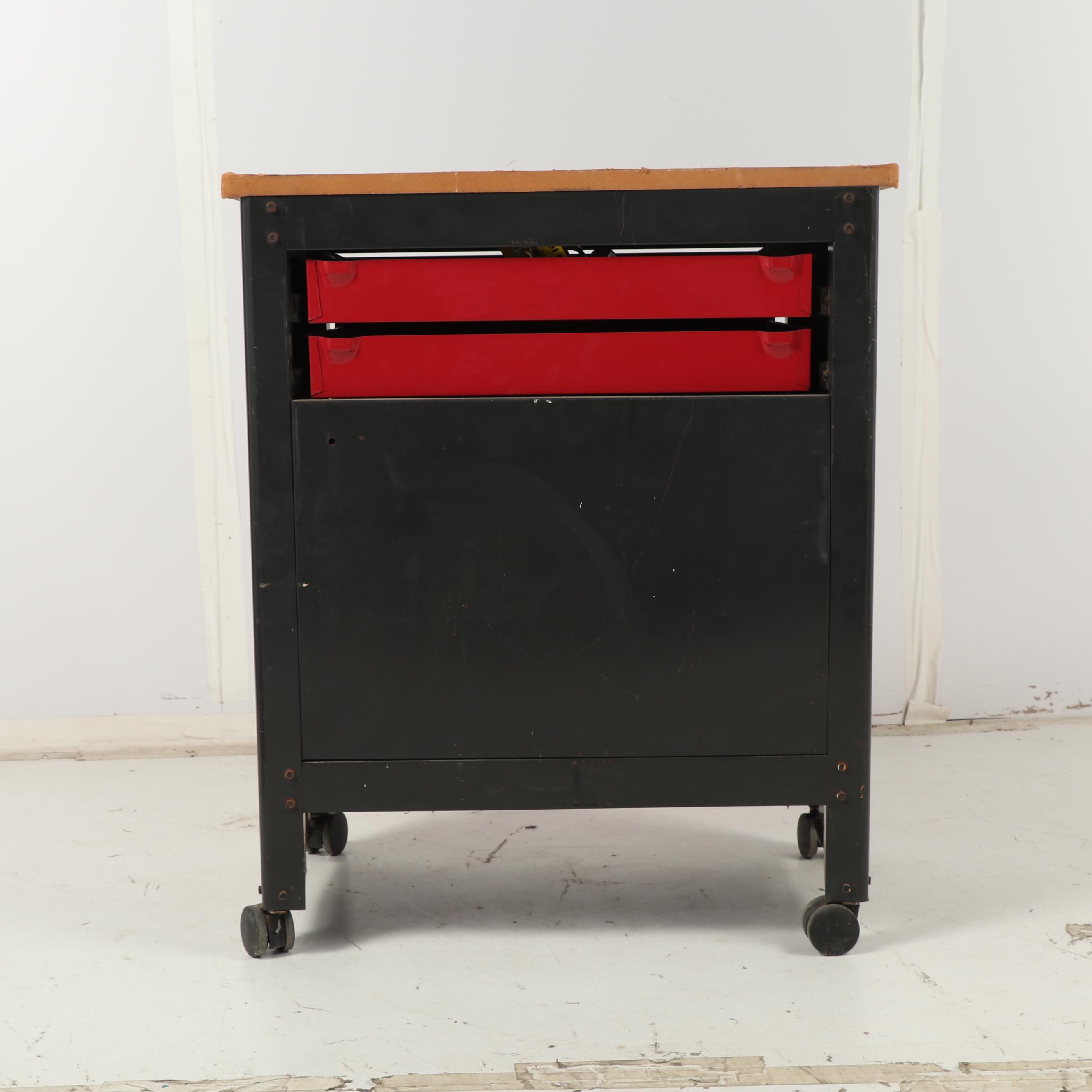 Sears Craftsman Tool Cabinet with Two Tool Boxes