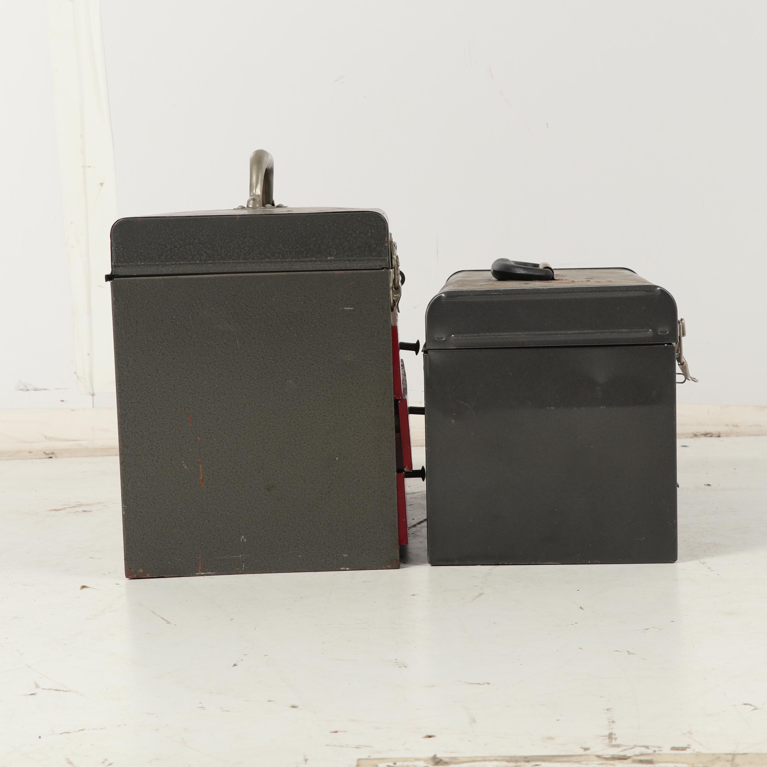 Sears Craftsman Tool Cabinet with Two Tool Boxes